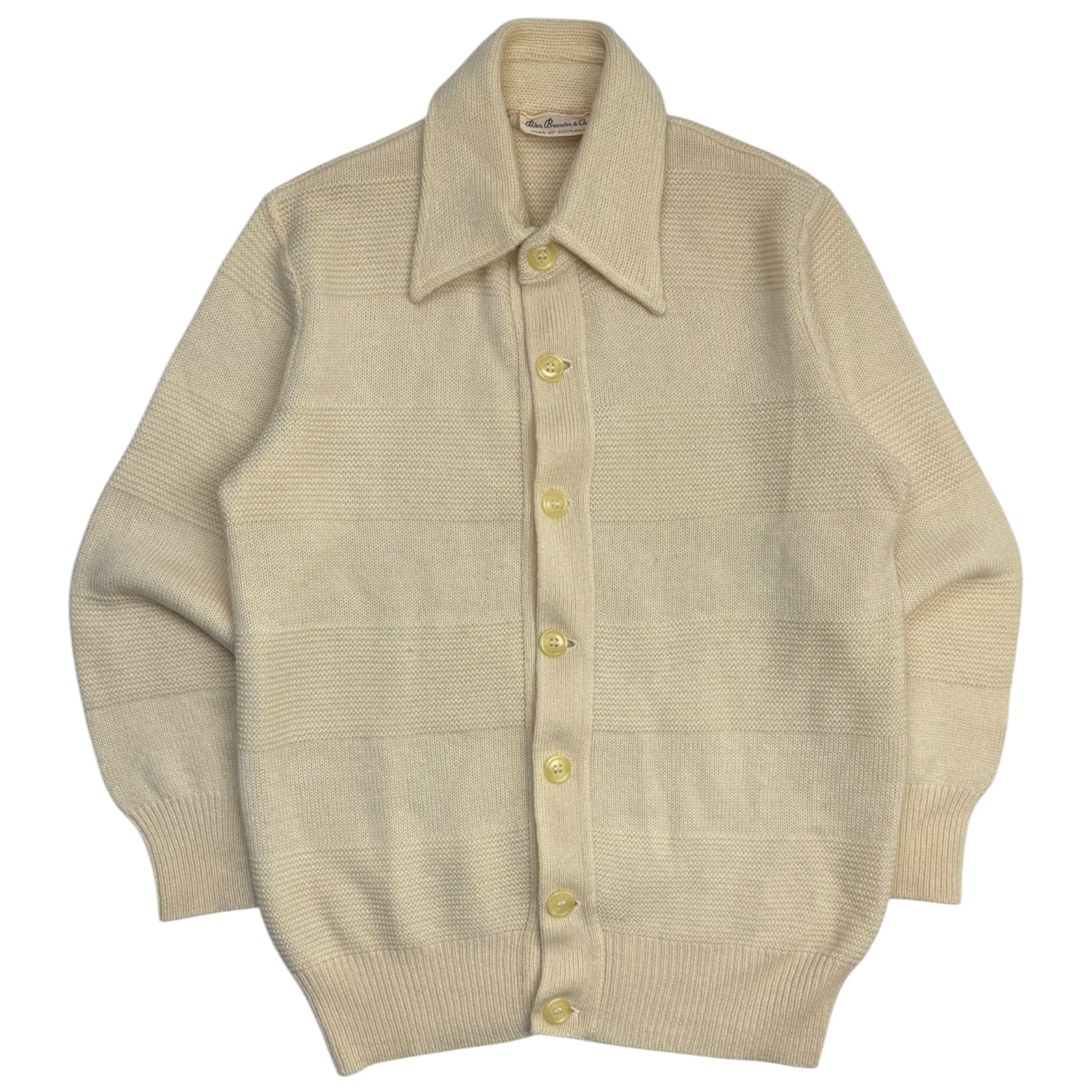 True Vintage “Yarn Of Scotland” Collared Knit Longsleeve