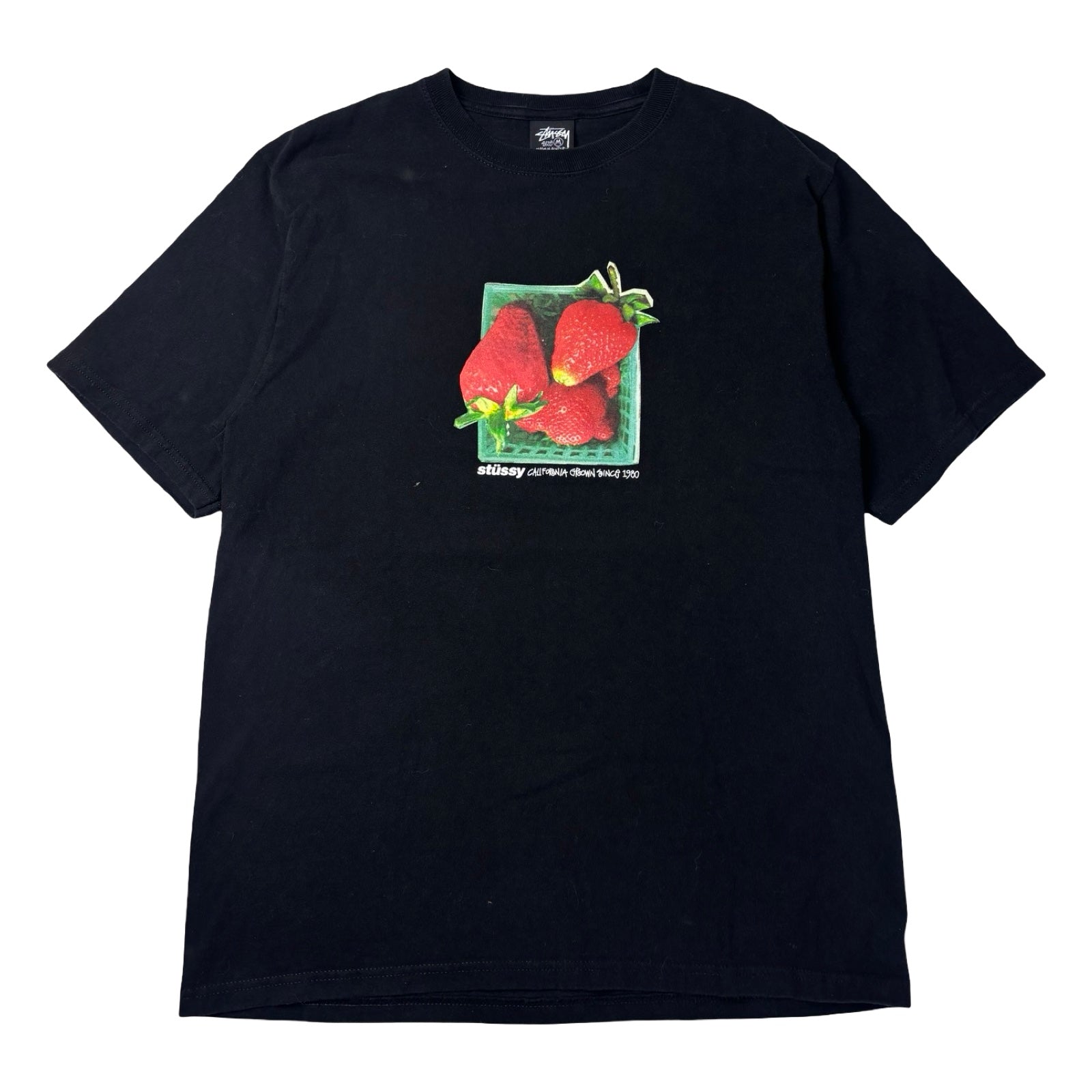 Stussy Berries Tee Black