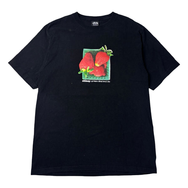 Stussy Berries Tee Black