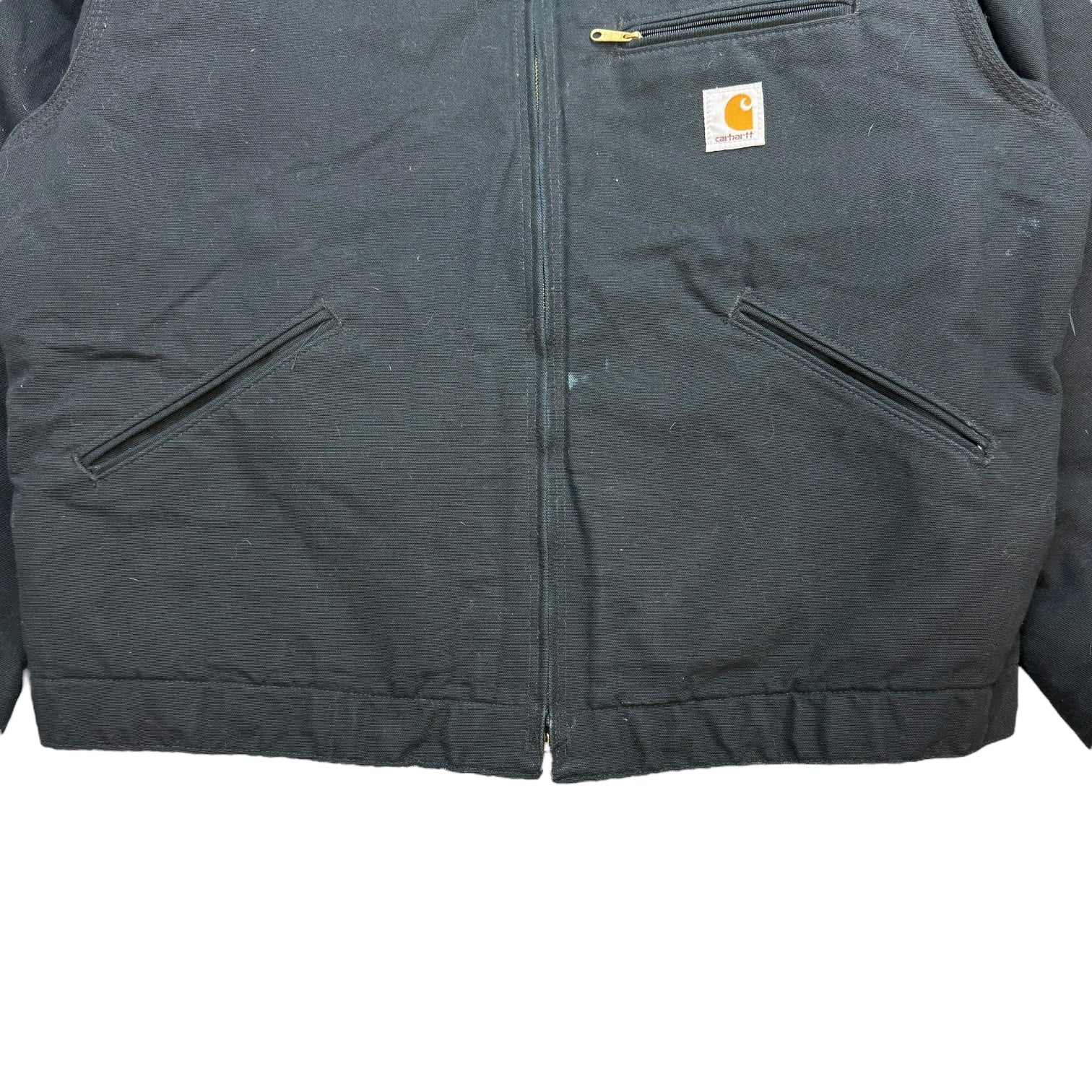 Vintage Carhartt Detroit Blanket Lined Jacket Black