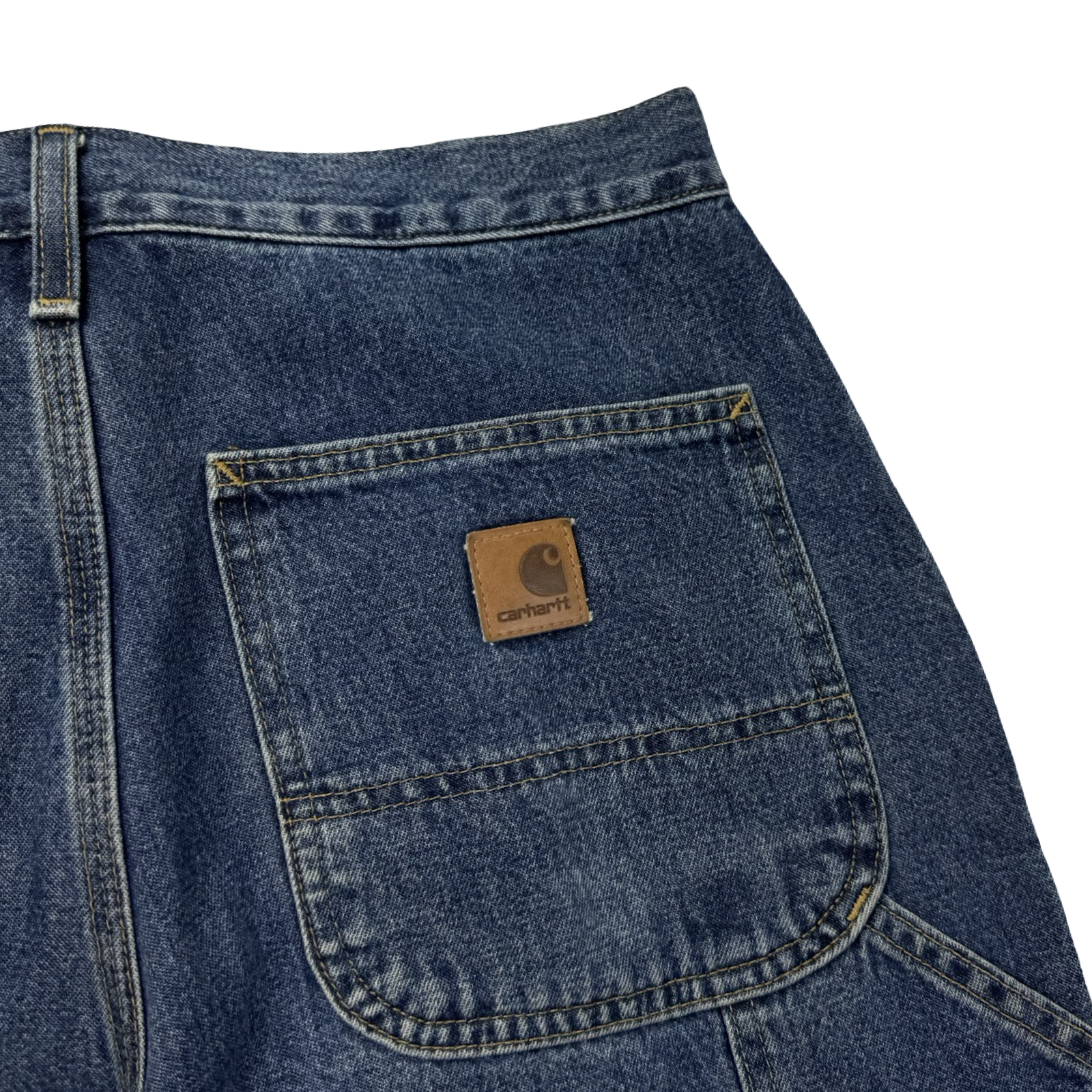 Vintage Carhartt Carpenter Denim Work Shorts