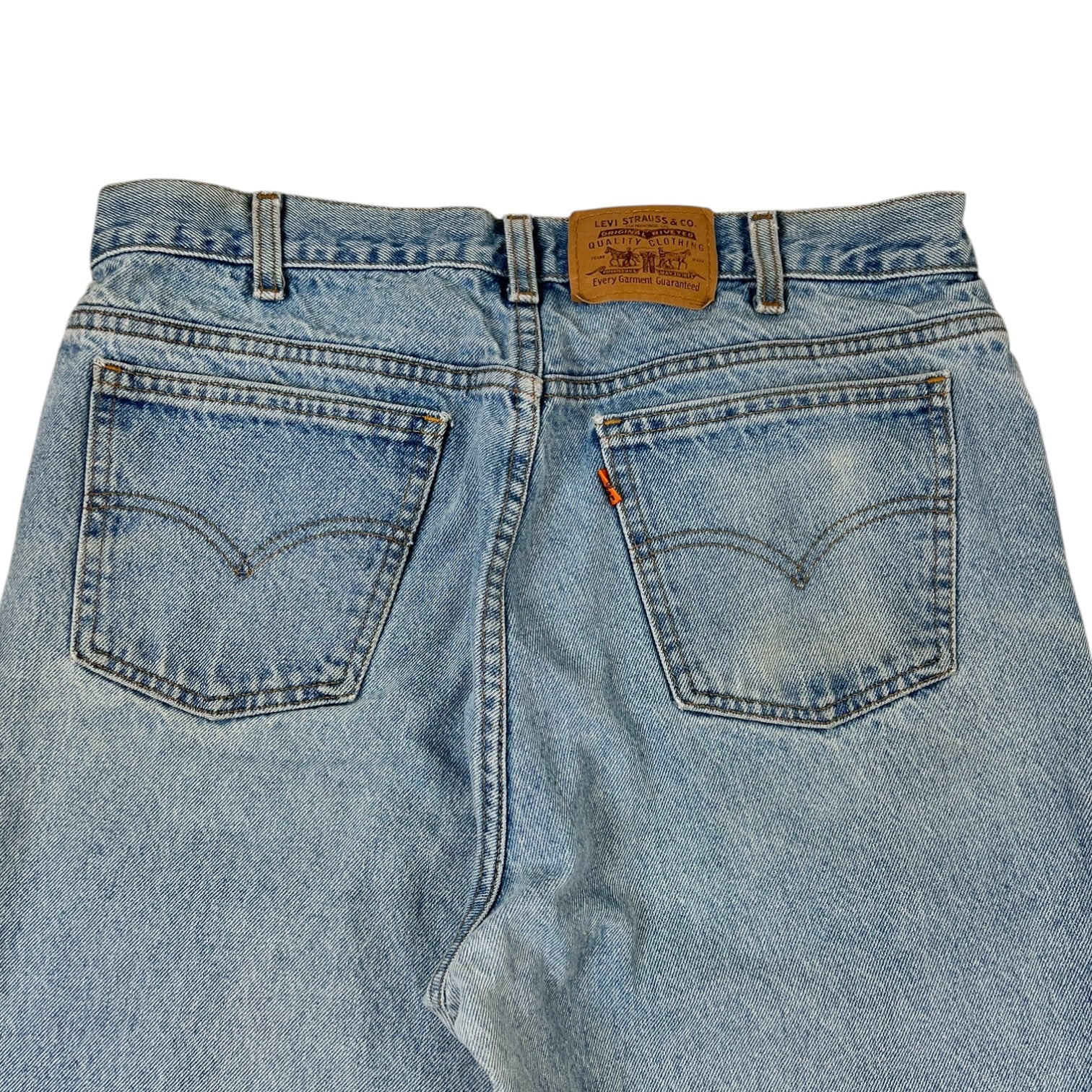 Levi's 505 Regular Fit Straight Leg Jeans Light-Wash Denim