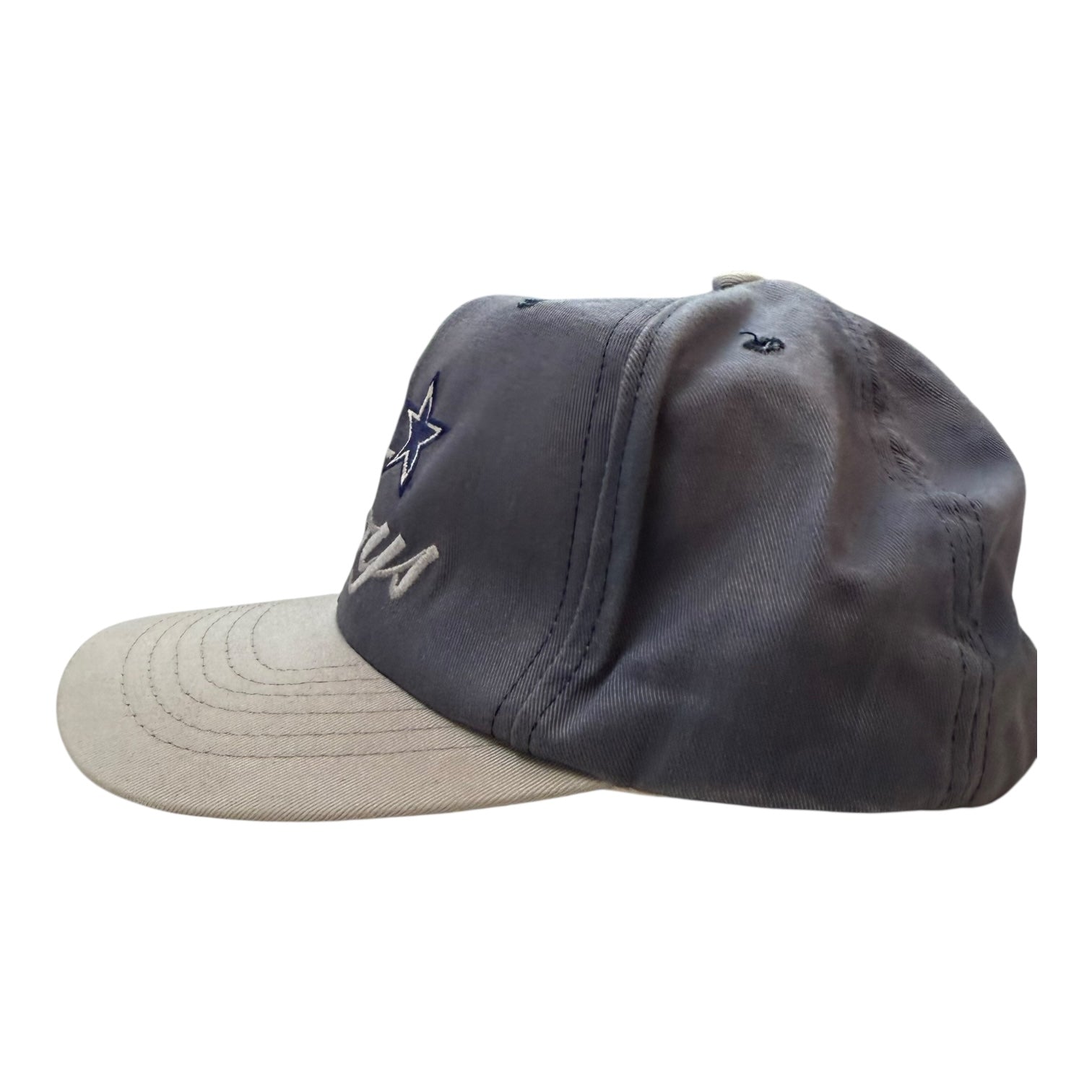 Vintage Dallas Cowboys Hat Faded Blue