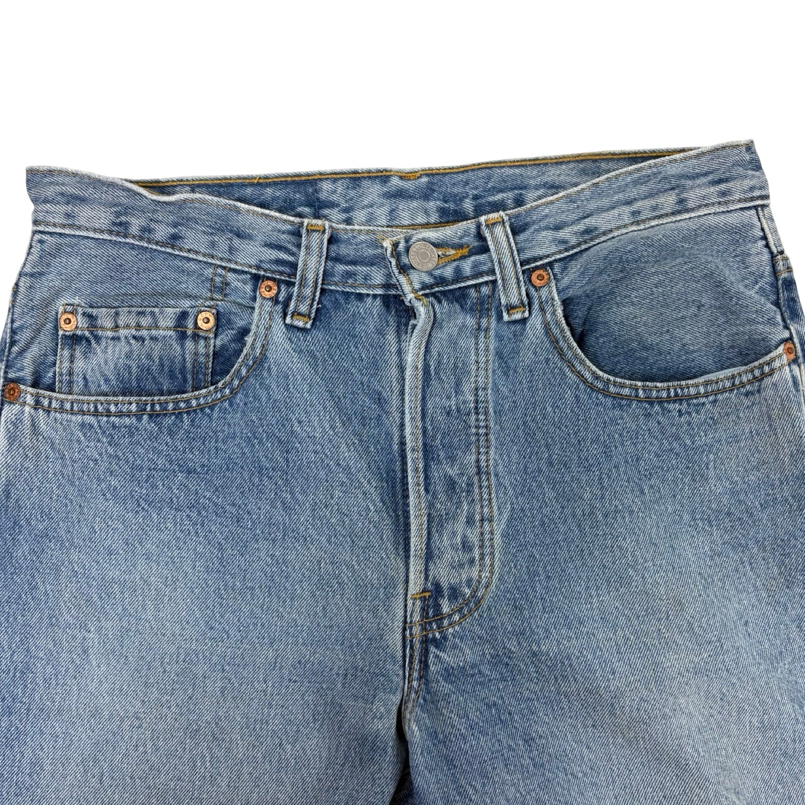 Vintage Levis 501 Medium Wash Denim