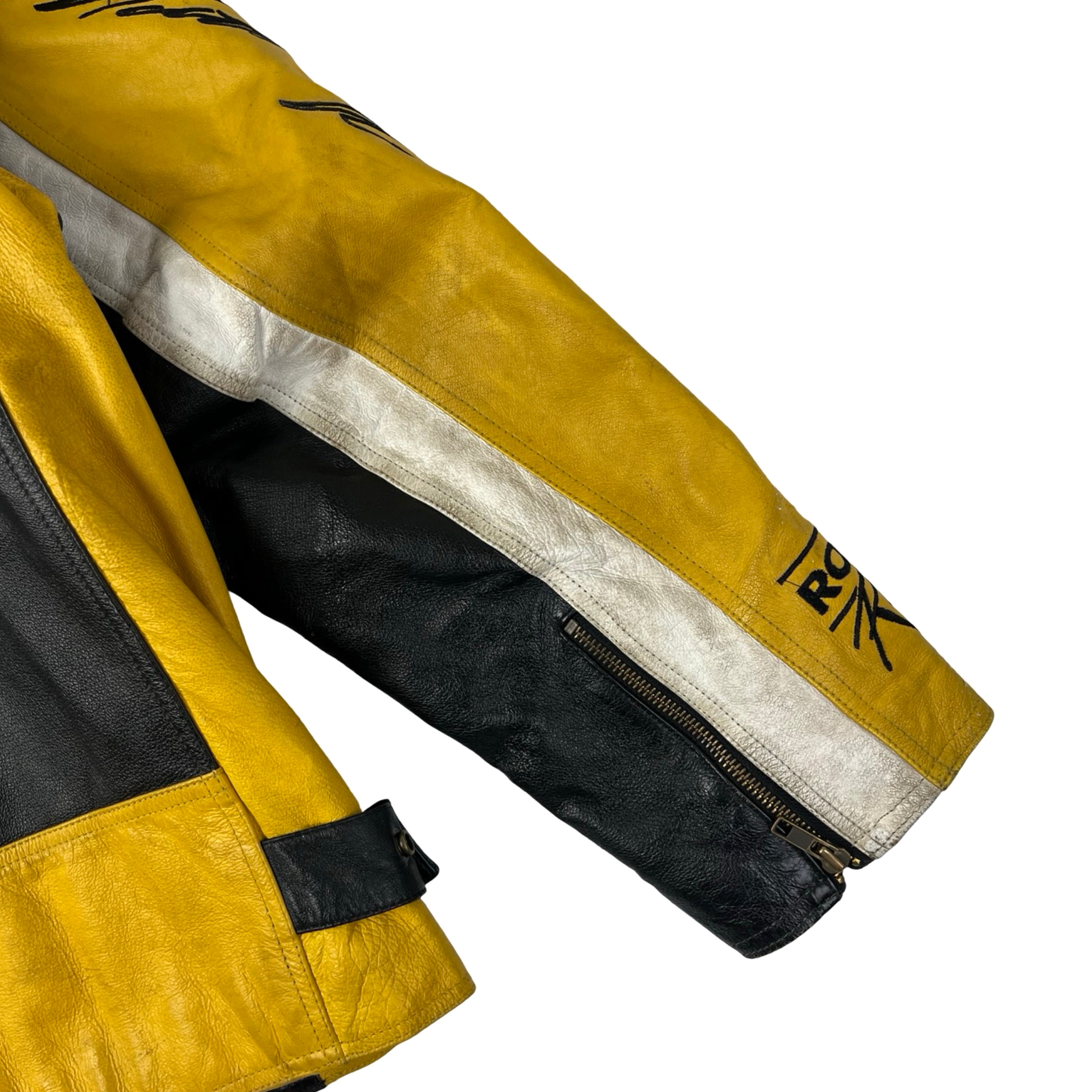 Vintage Chase Authentics Matt Kenseth Leather Dewalt NASCAR Jacket