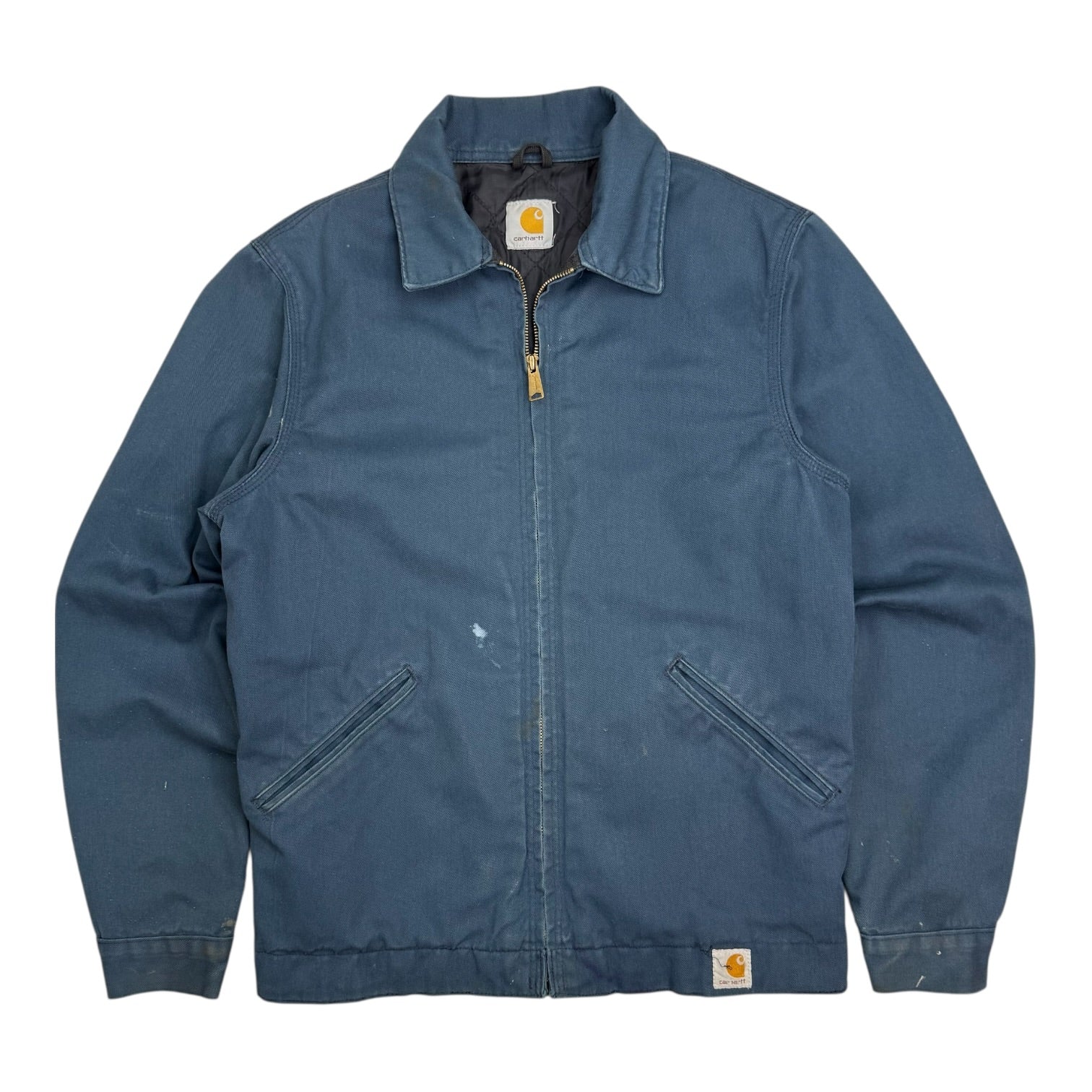 Vintage Carhartt Work Jacket Navy Blue