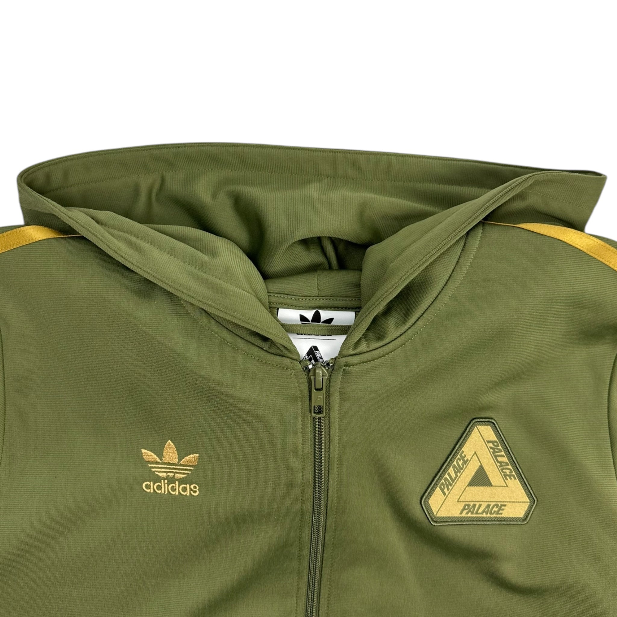 Palace x Adidas Track Jacket Olive Green