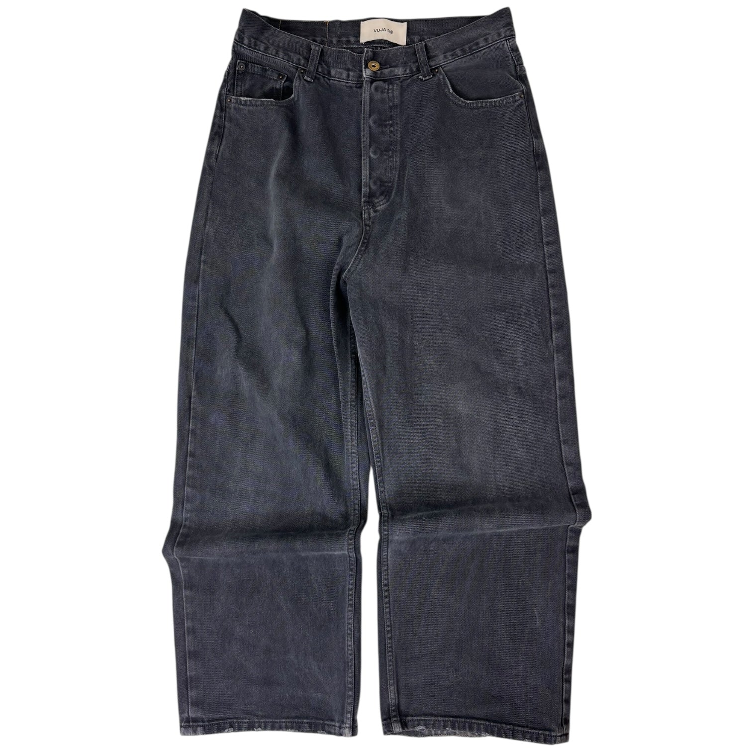 Vuja De Baggy Denim Jean Washed Black
