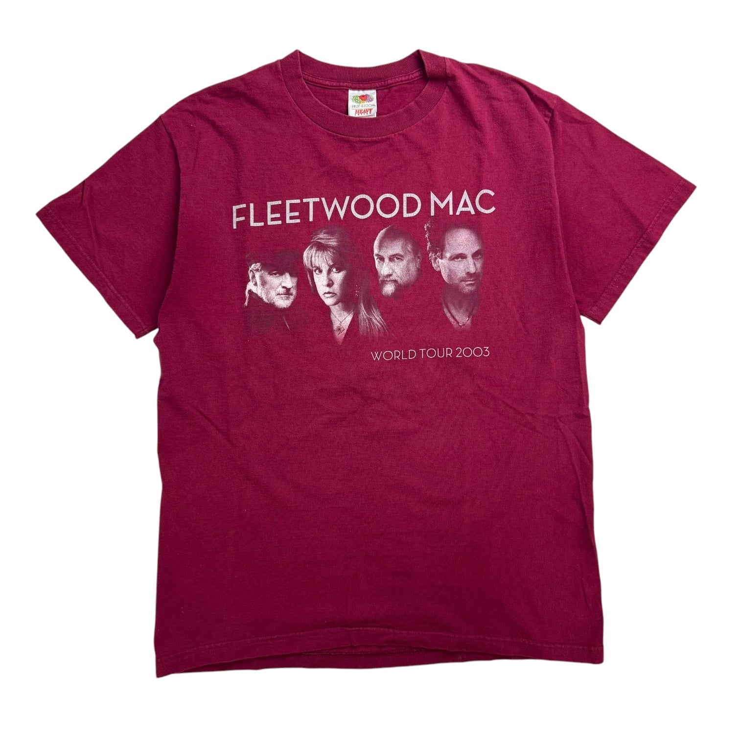 2003 Fleetwood Mac World Tour Tee Red