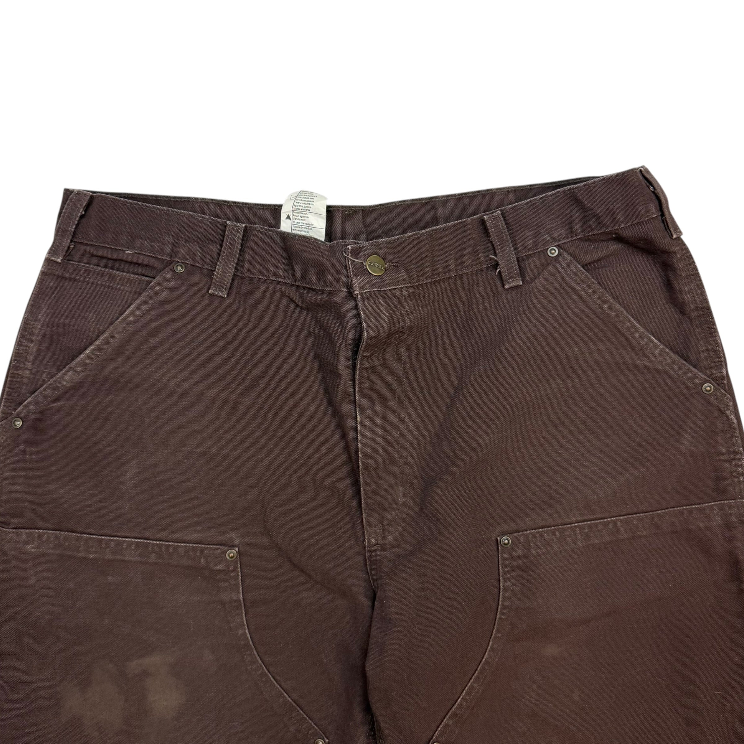 Vintage Carhartt Double Knee Pants Brown