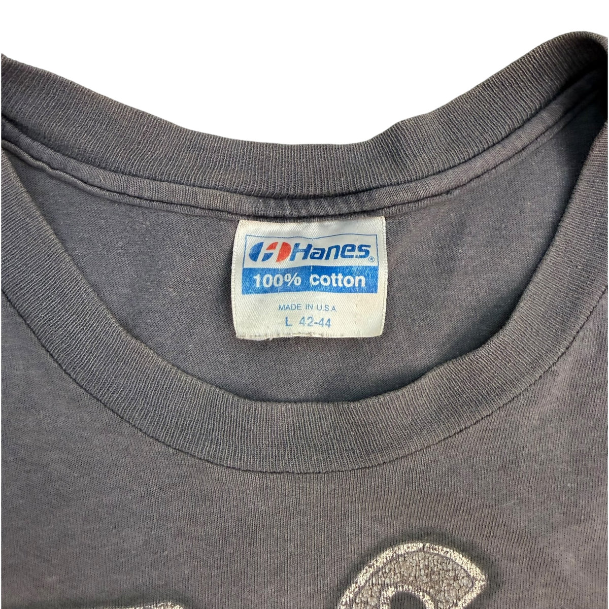 1989 Led Zeppelin Zoso Wizard Tee Faded Grey