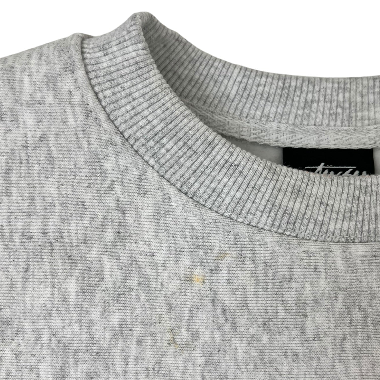 Stussy Stock Vancouver Crewneck Ash Heather