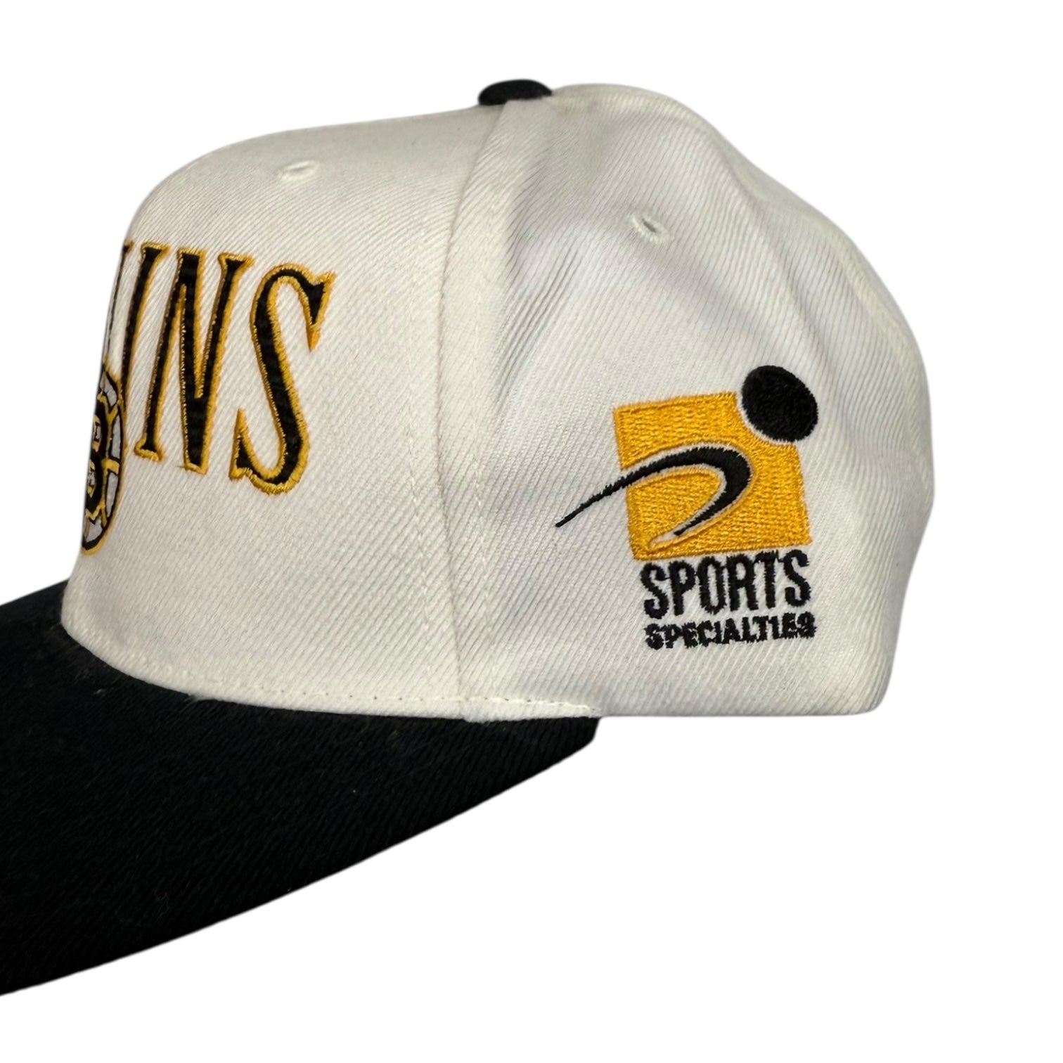Vintage Boston Bruins Laser Sports Specialties Snapback