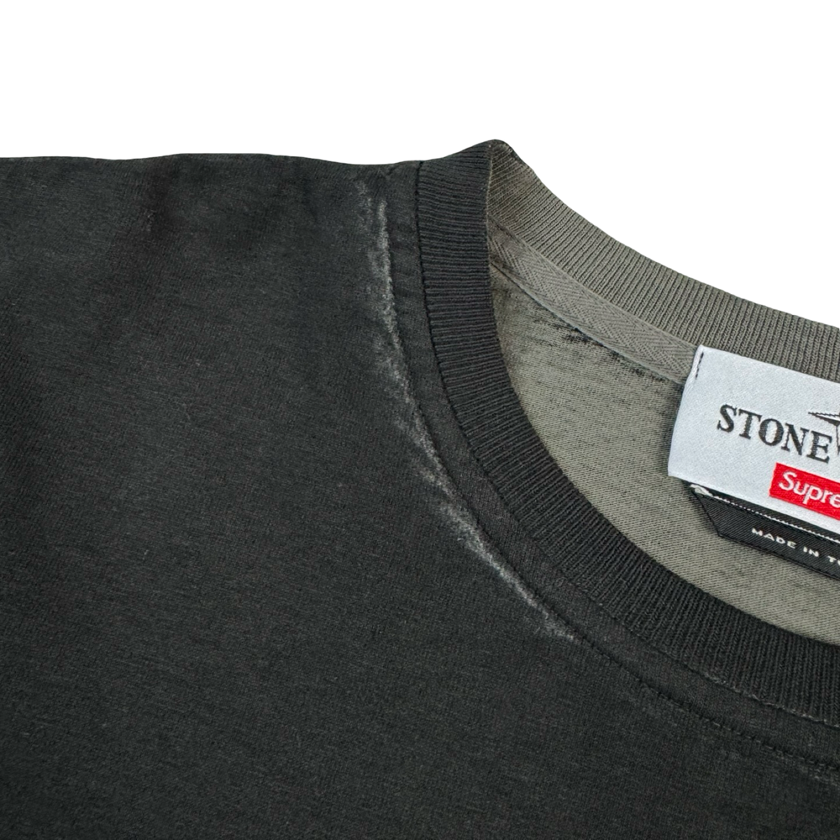 Supreme Stone Island L/S Top Black