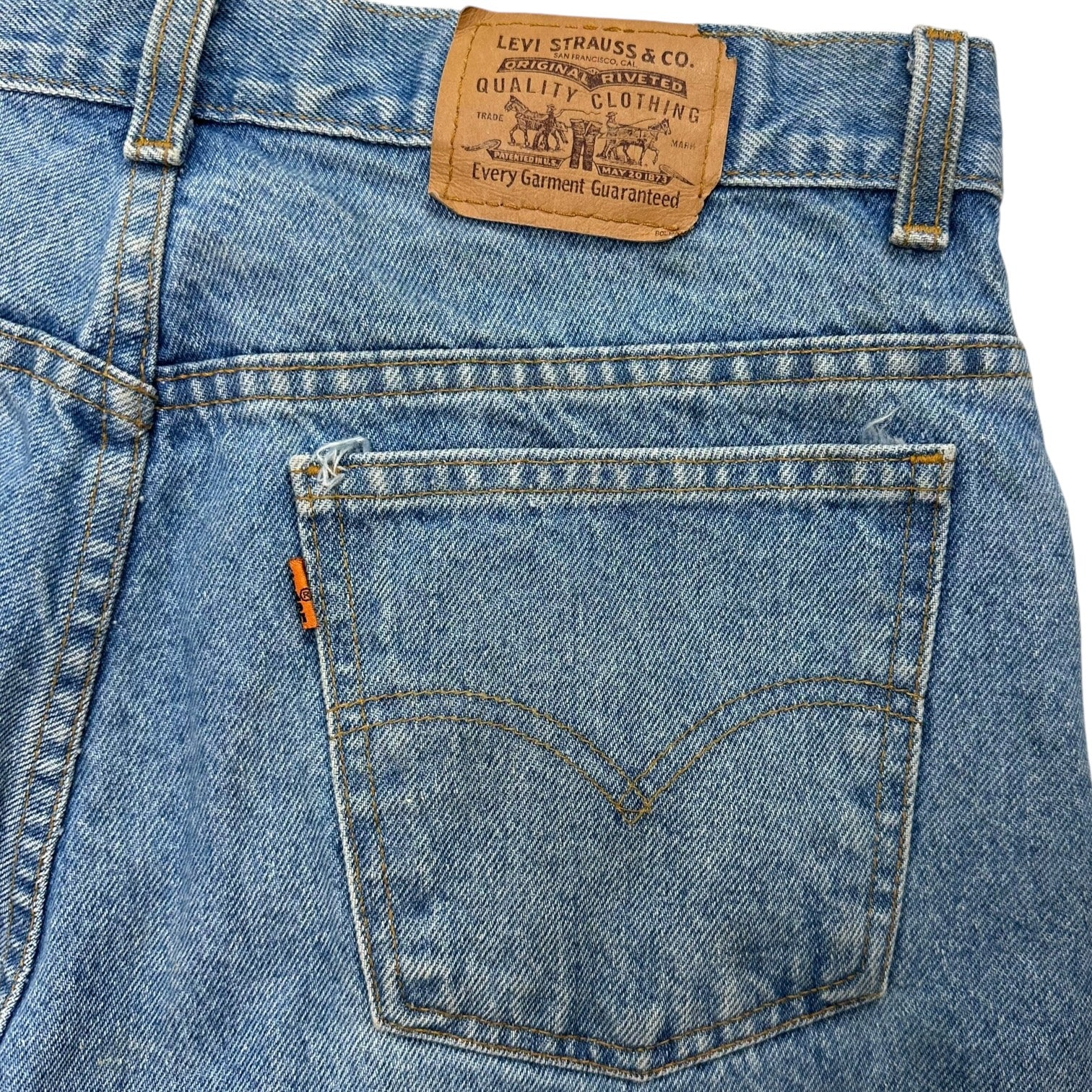 Vintage Levi’s Orange Tab Light Wash Jeans