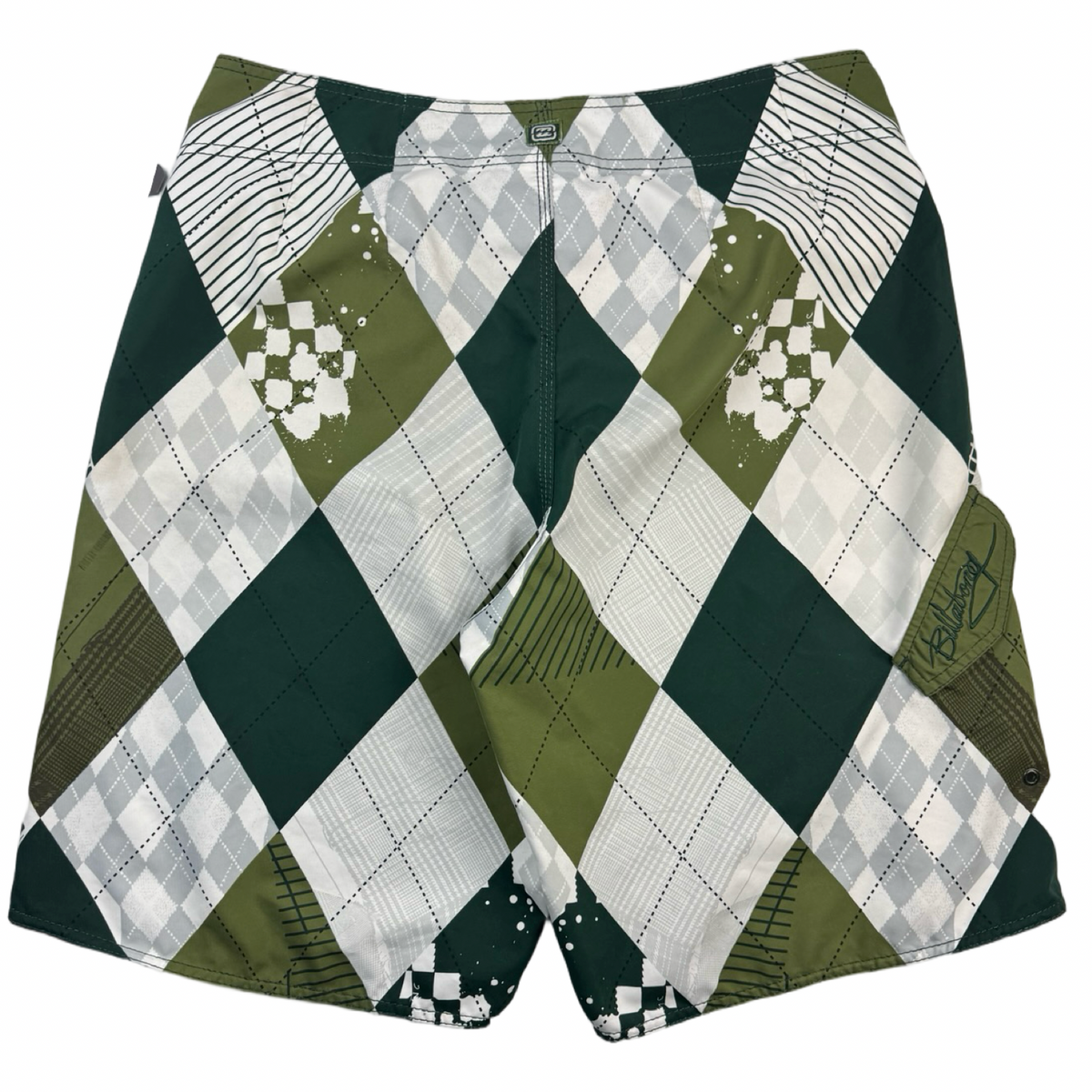 Vintage Y2K Billabong Argyle Shorts
