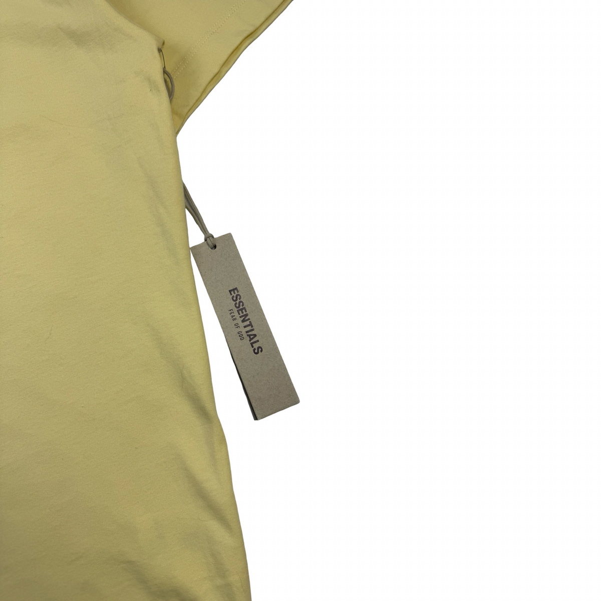 Fear Of God Essentials T-Shirt Pale Yellow