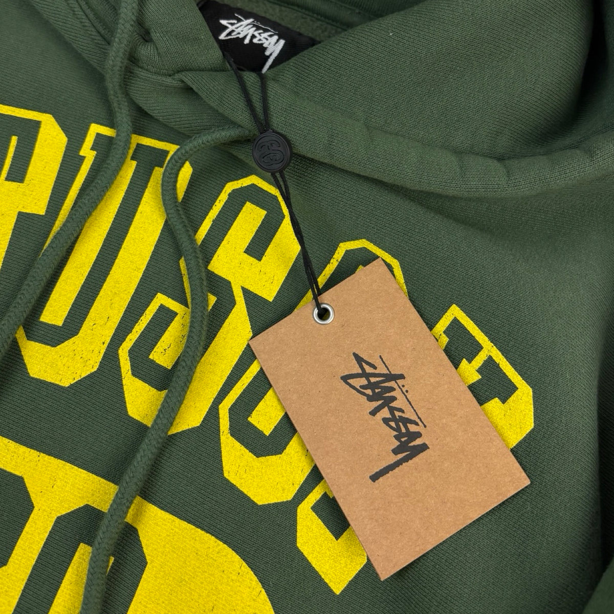 Stussy 80 Relaxed Pullover Hoodie Green