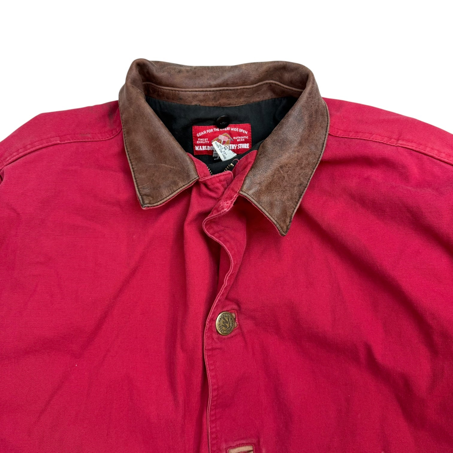 Vintage Marlboro Country Store Jacket Red