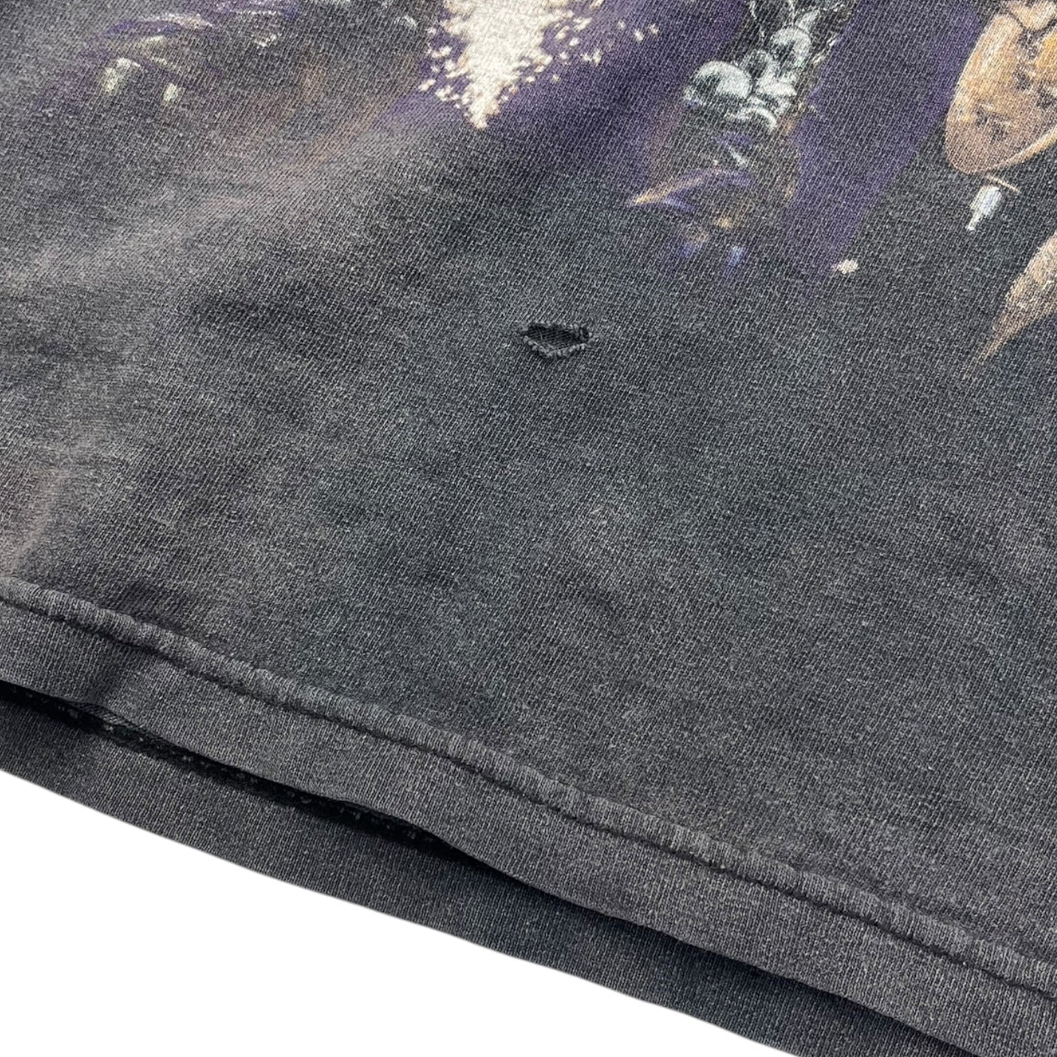 Vintage Kiss Band T-Shirt Faded Black
