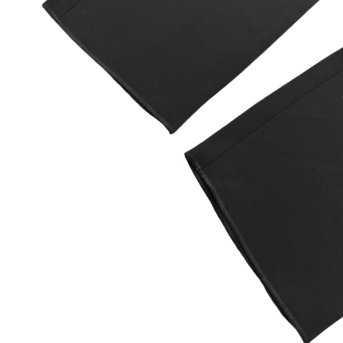 (W) Chanel Uniform Dress Pant Black