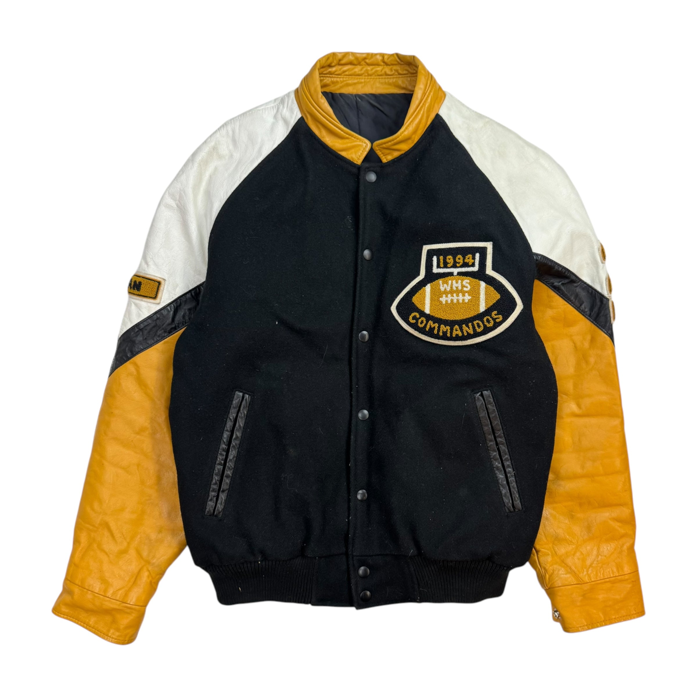 Vintage Commandos Provincial Champs Bomber Jacket