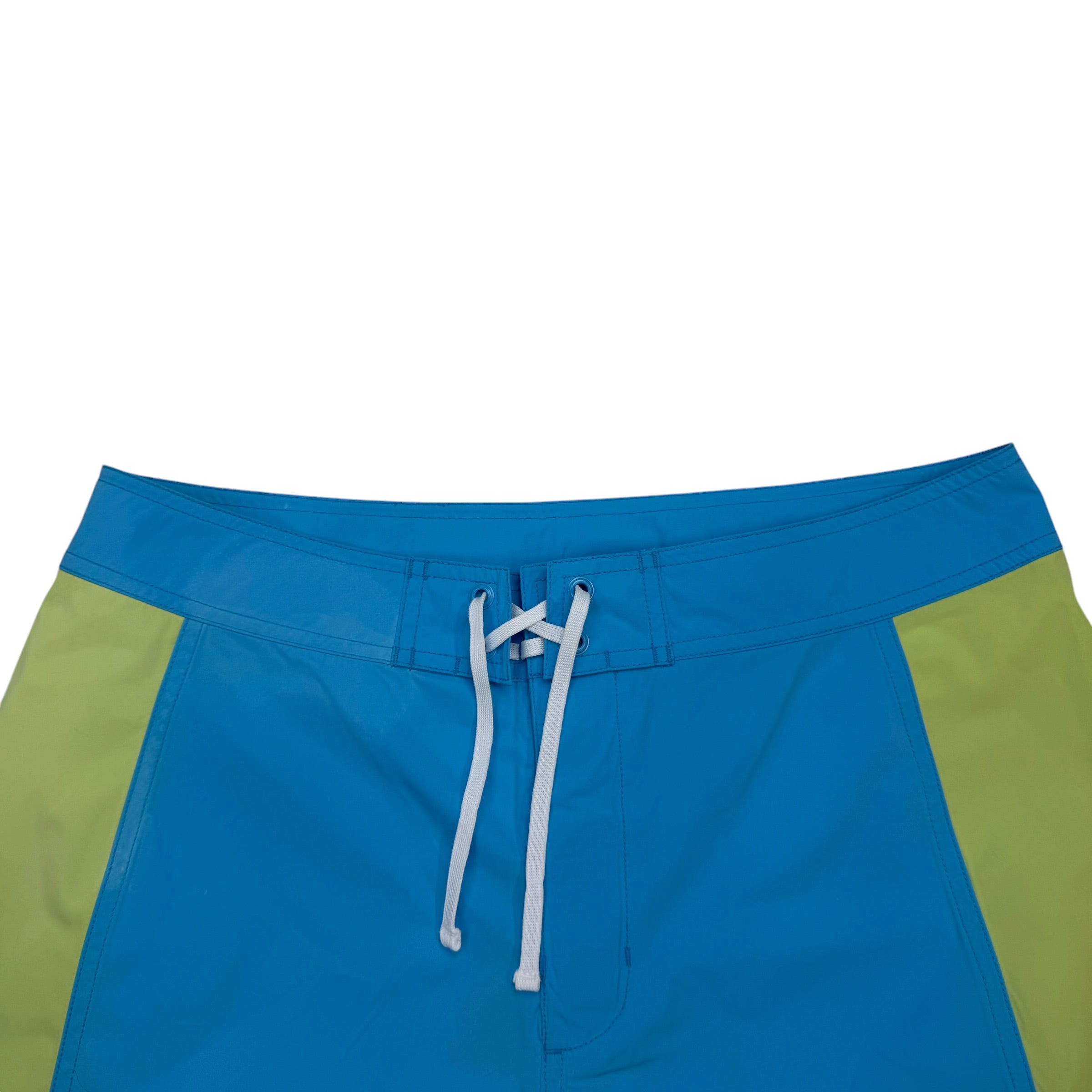Stussy Curved Panel Board Shorts Blue