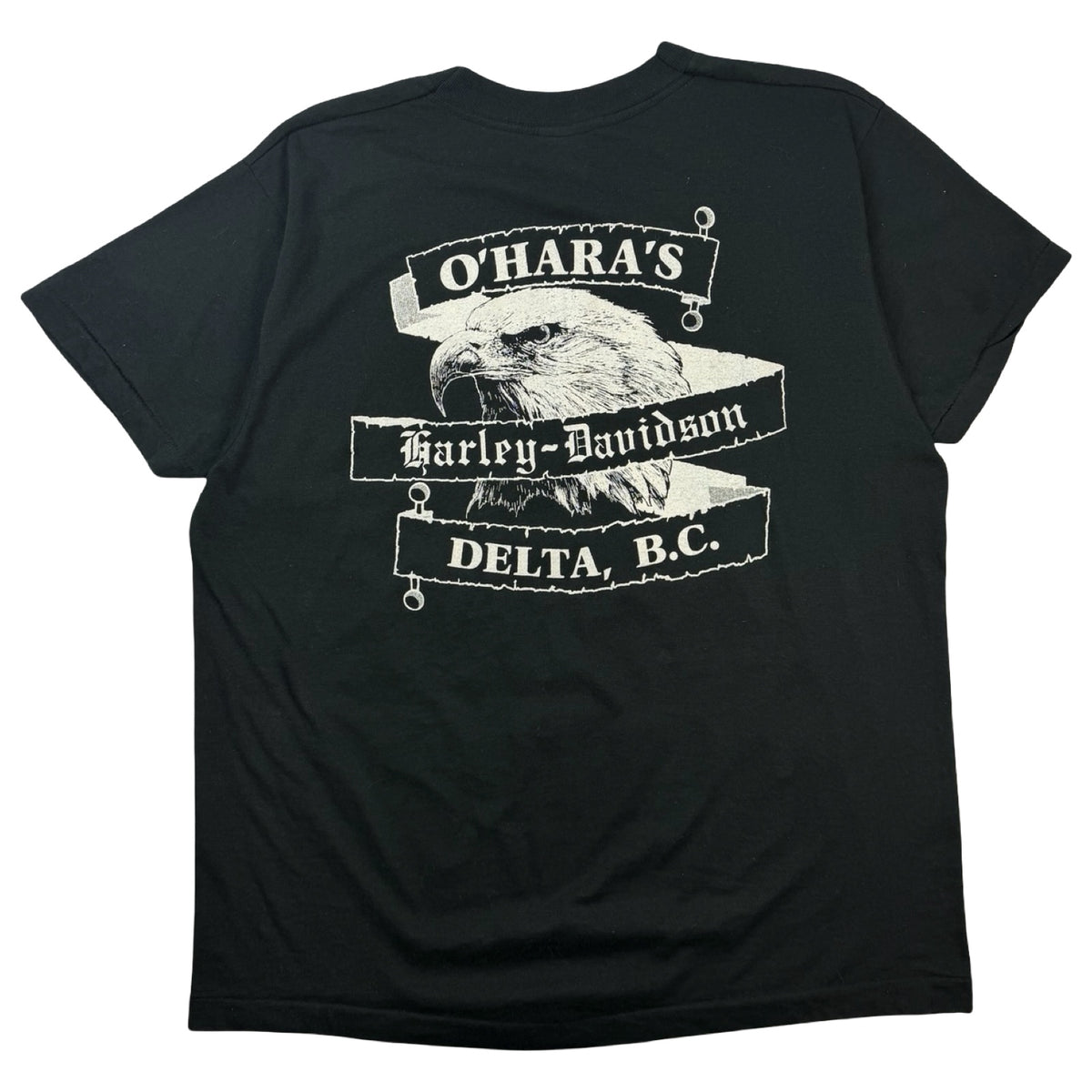 Vintage Harley Davidson Whiskey O'Haras T-Shirt Black