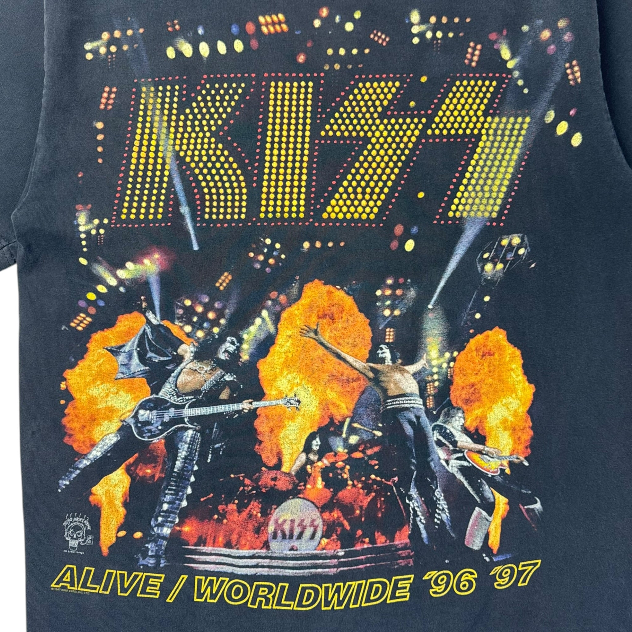 1997 Kiss “Alive Worldwide" Tour  T-Shirt