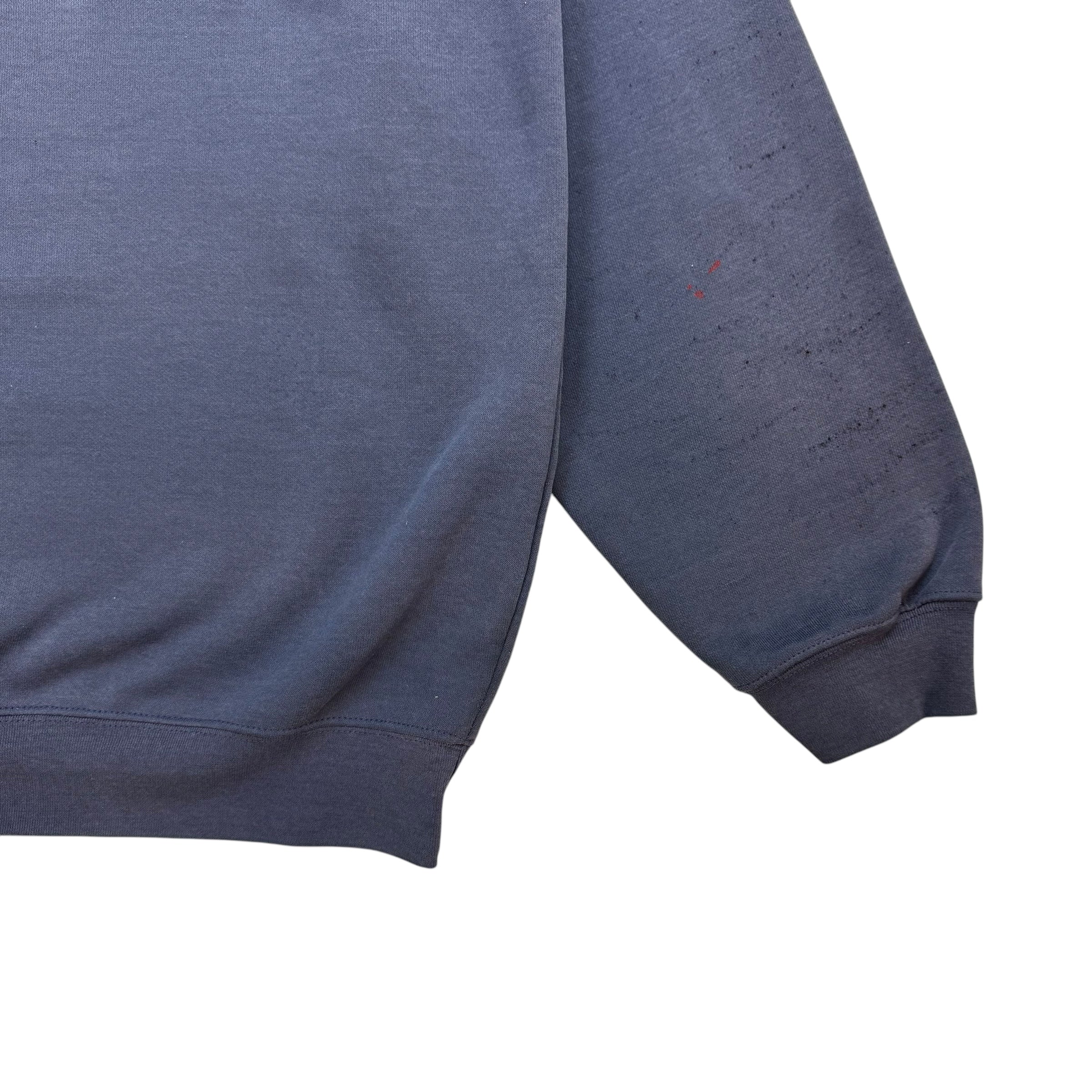 Vintage Carhartt Crewneck Faded Navy Blue