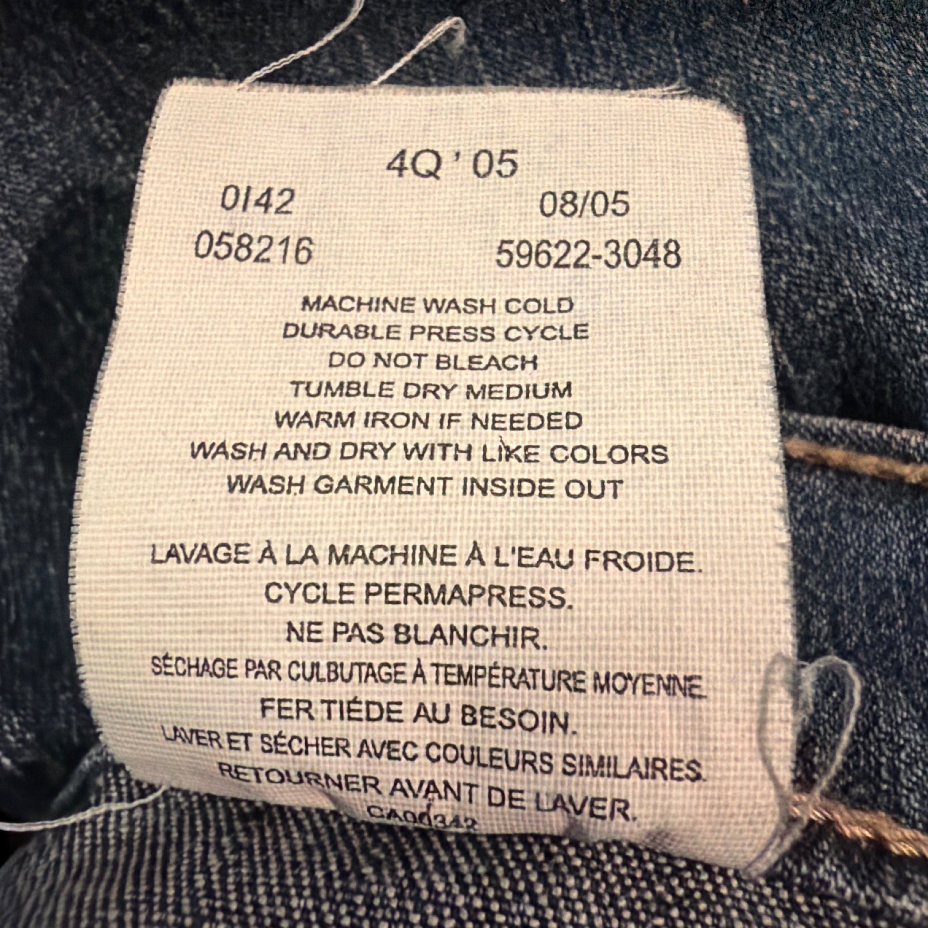 Vintage Levi’s Orange Tab Slim Fit Jeans Blue