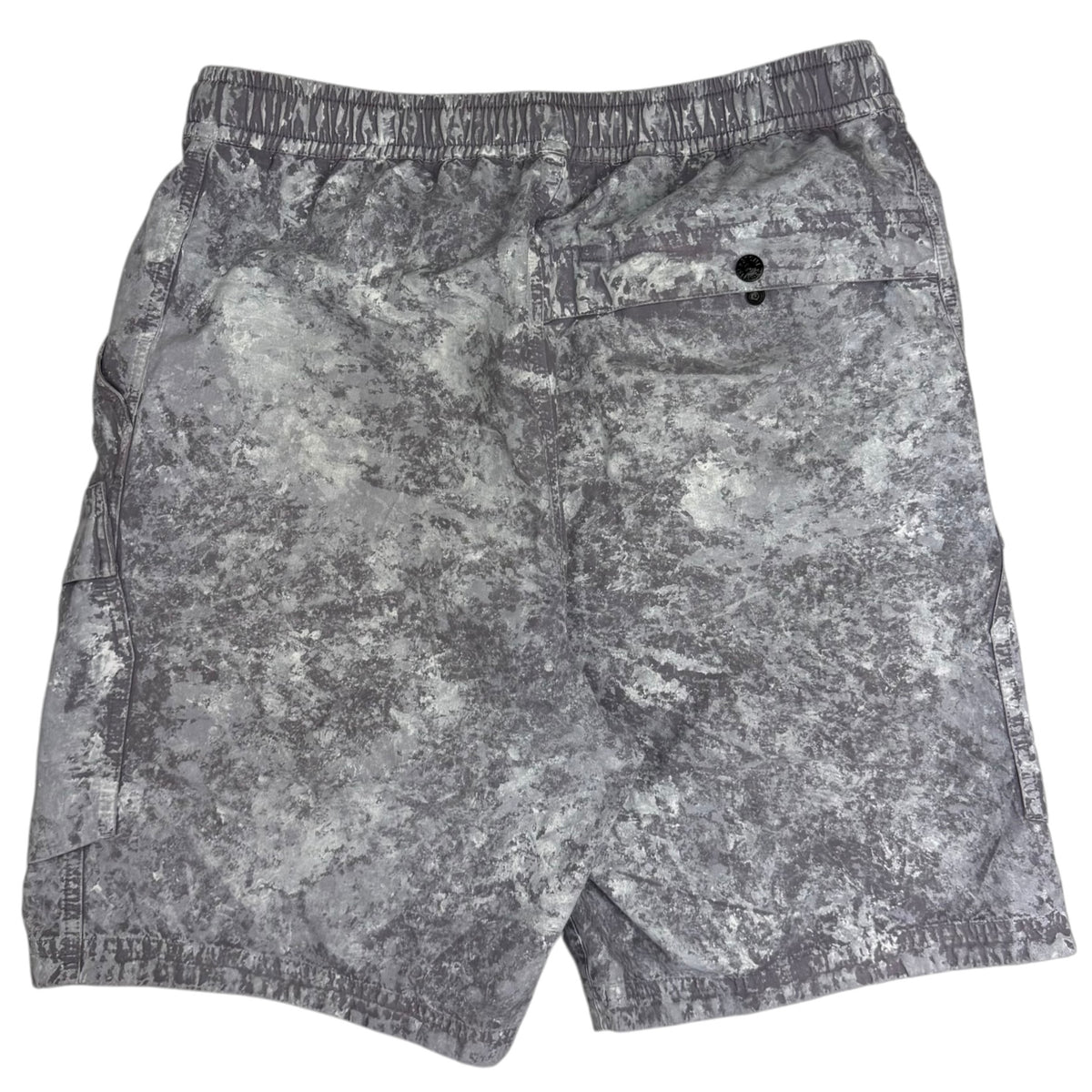Stone Island Pigment Tela Paracadute Belted Bermuda Shorts Grey