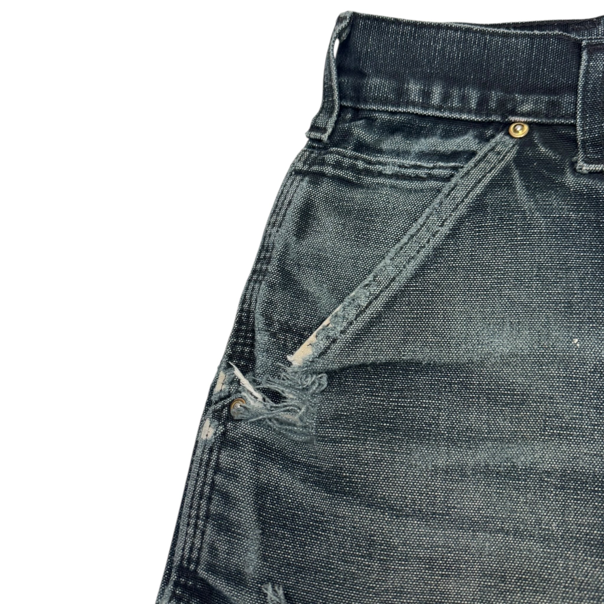 Carhartt Double Knee Work Pant Distressed Fest