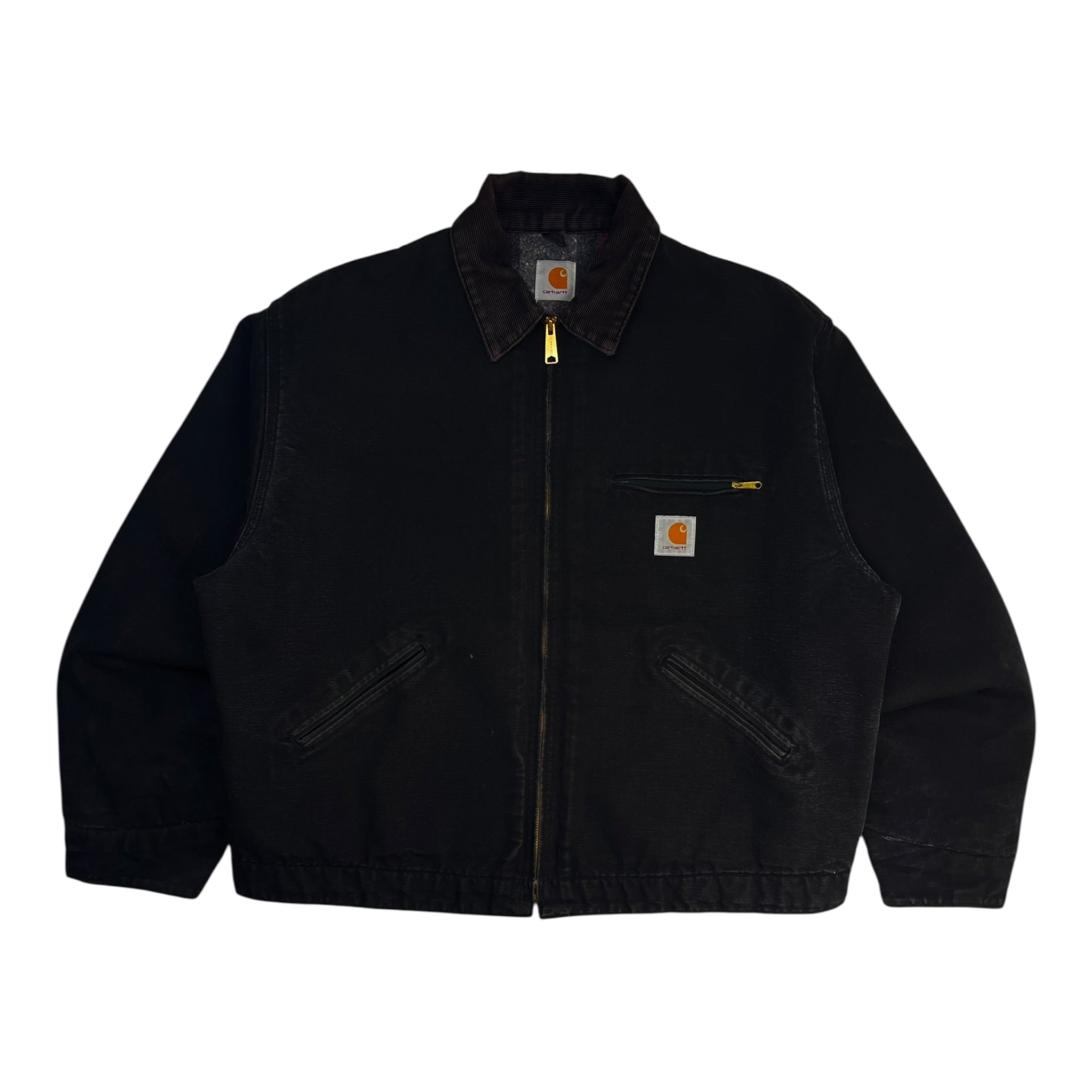 Vintage Carhartt Detroit Workwear Jacket Black
