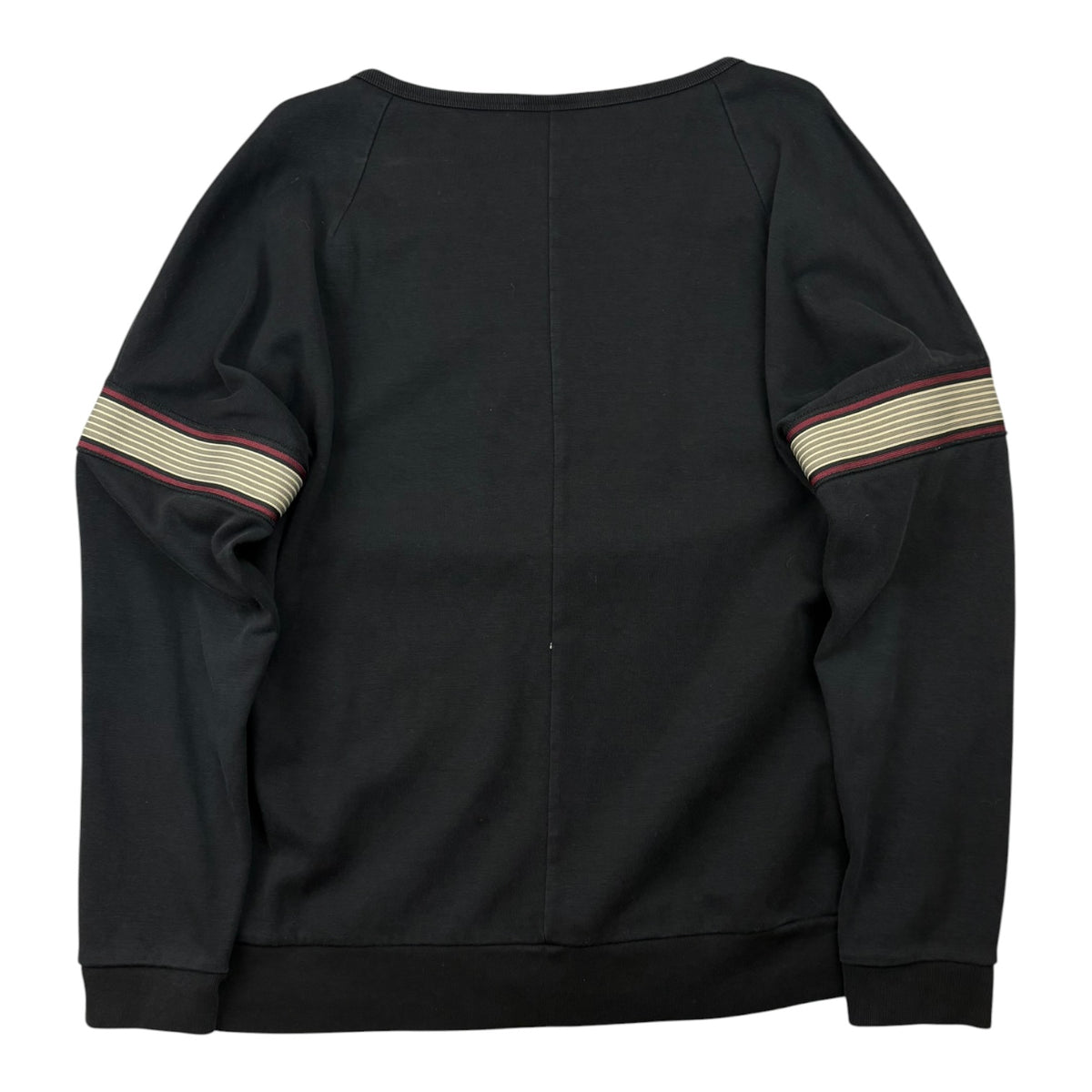 (W) Dries Van Noten Striped Sweatshirt Black