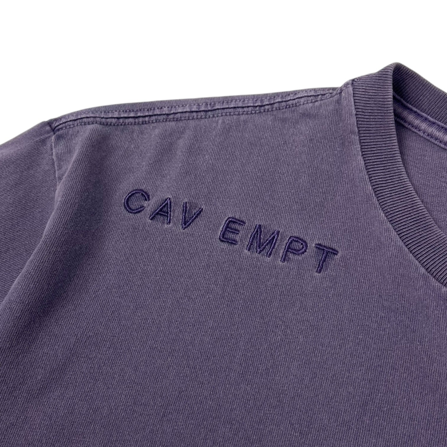 Cav Empt Overdyed Washed T-Shirt Purple