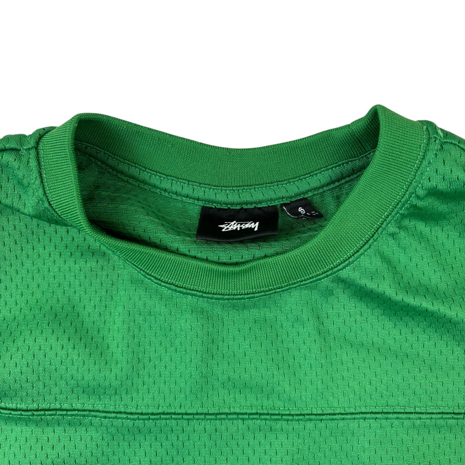 Stussy Mesh Football Jersey Green