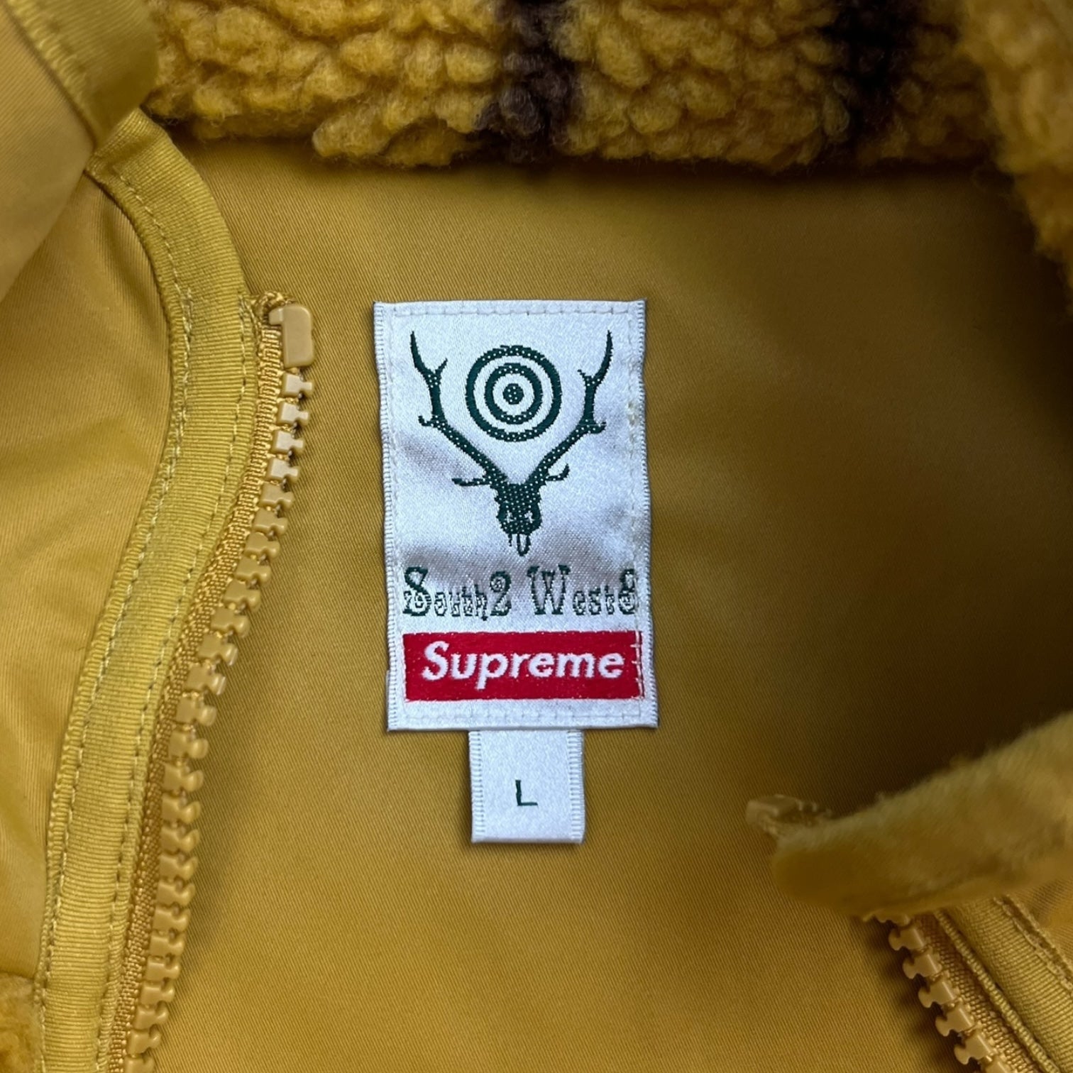 Supreme South 2 West 8 Fleece Yellow