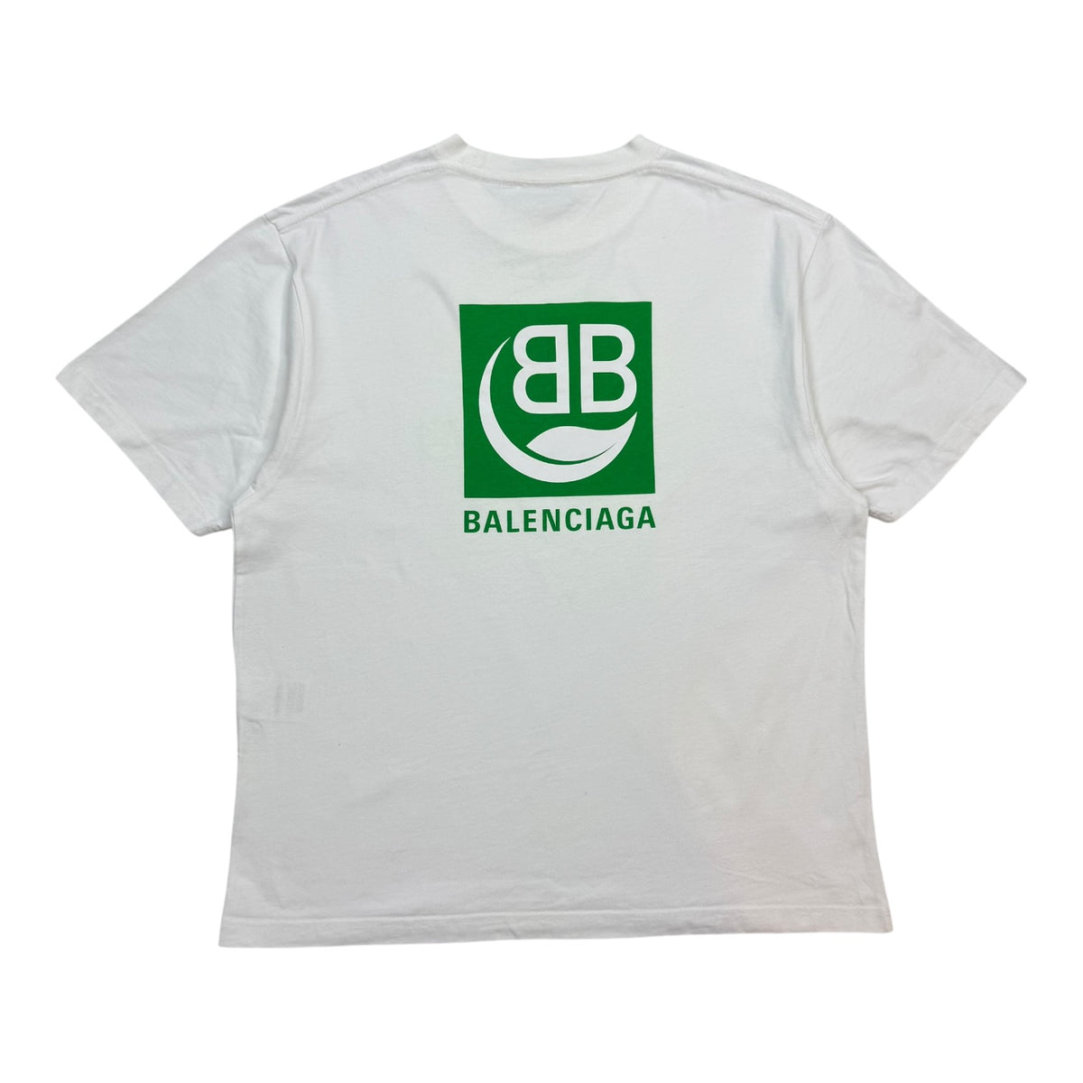 Balenciaga BB Eco Logo Tee White