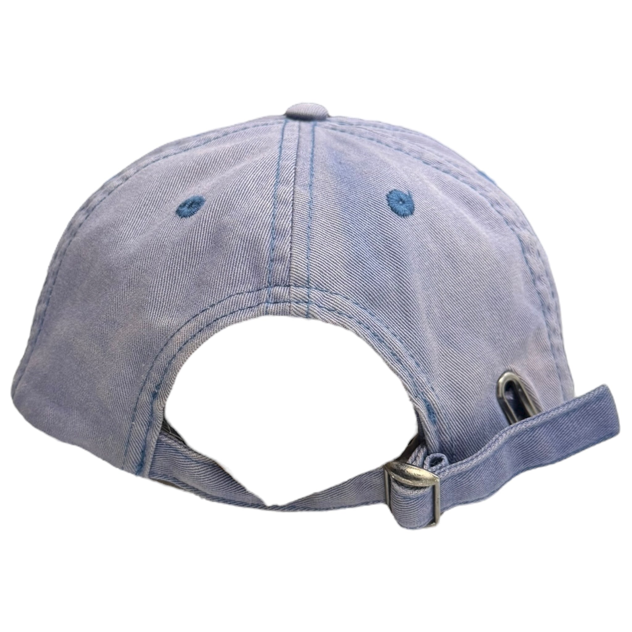 Stussy Spellout Dad Hat Faded Blue