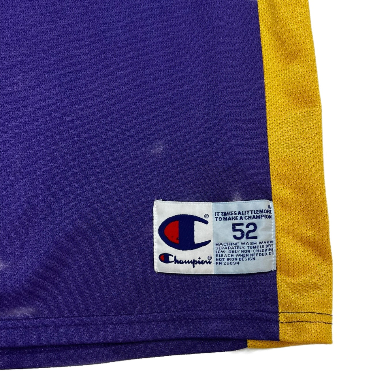 Vintage Los Angeles Lakers Kobe Bryant Champion Jersey Purple