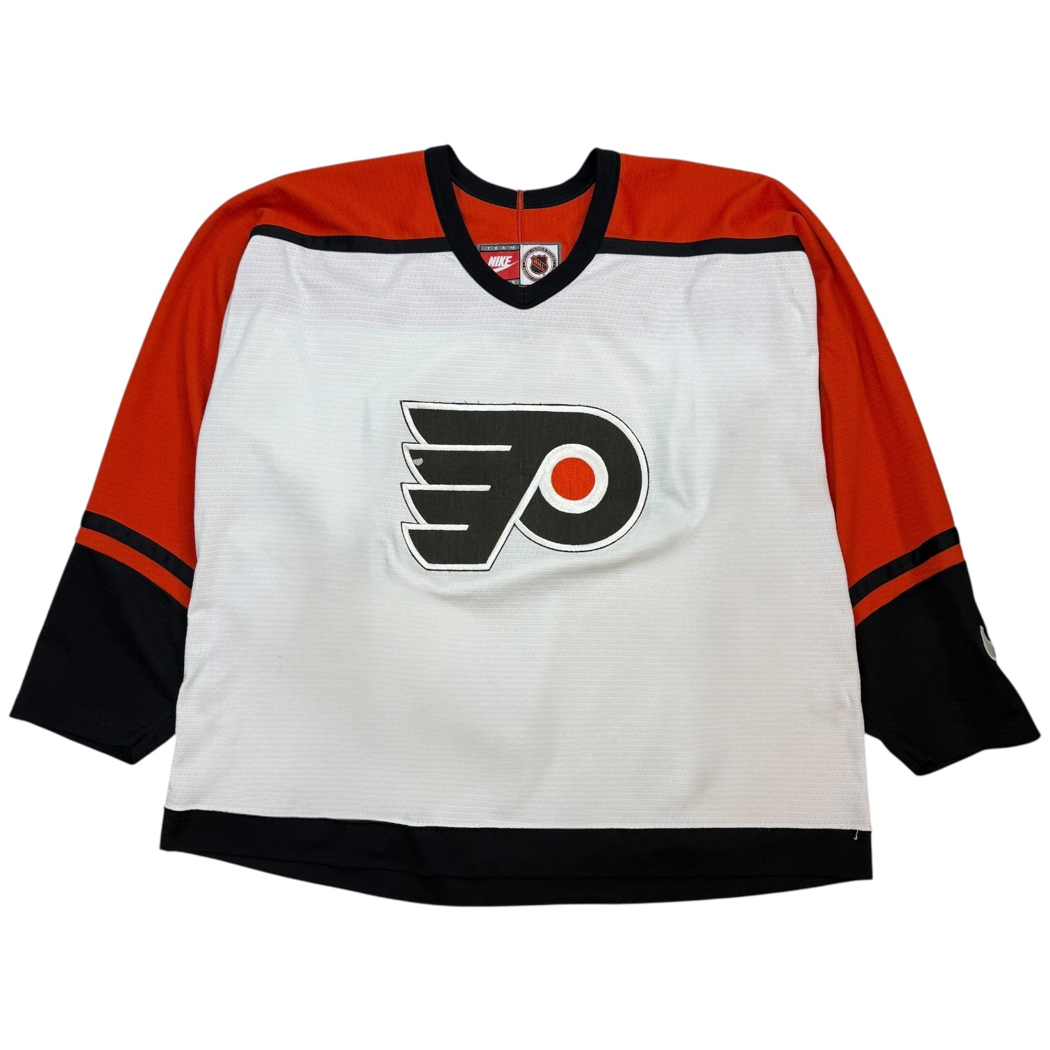 Vintage Nike Philidelphia Flyers Away Jersey White