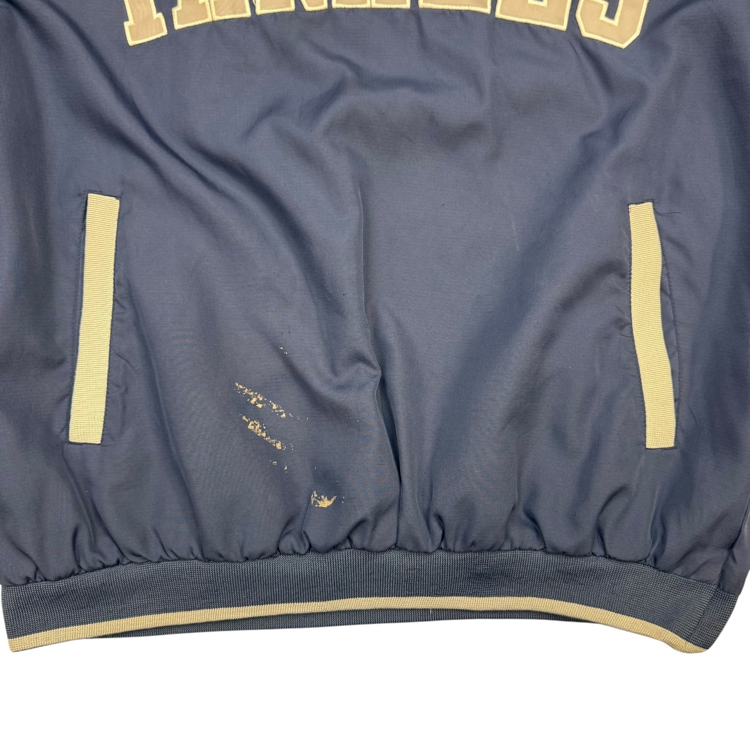 Vintage New York Yankees Anorak Light Weight Windbreaker Blue