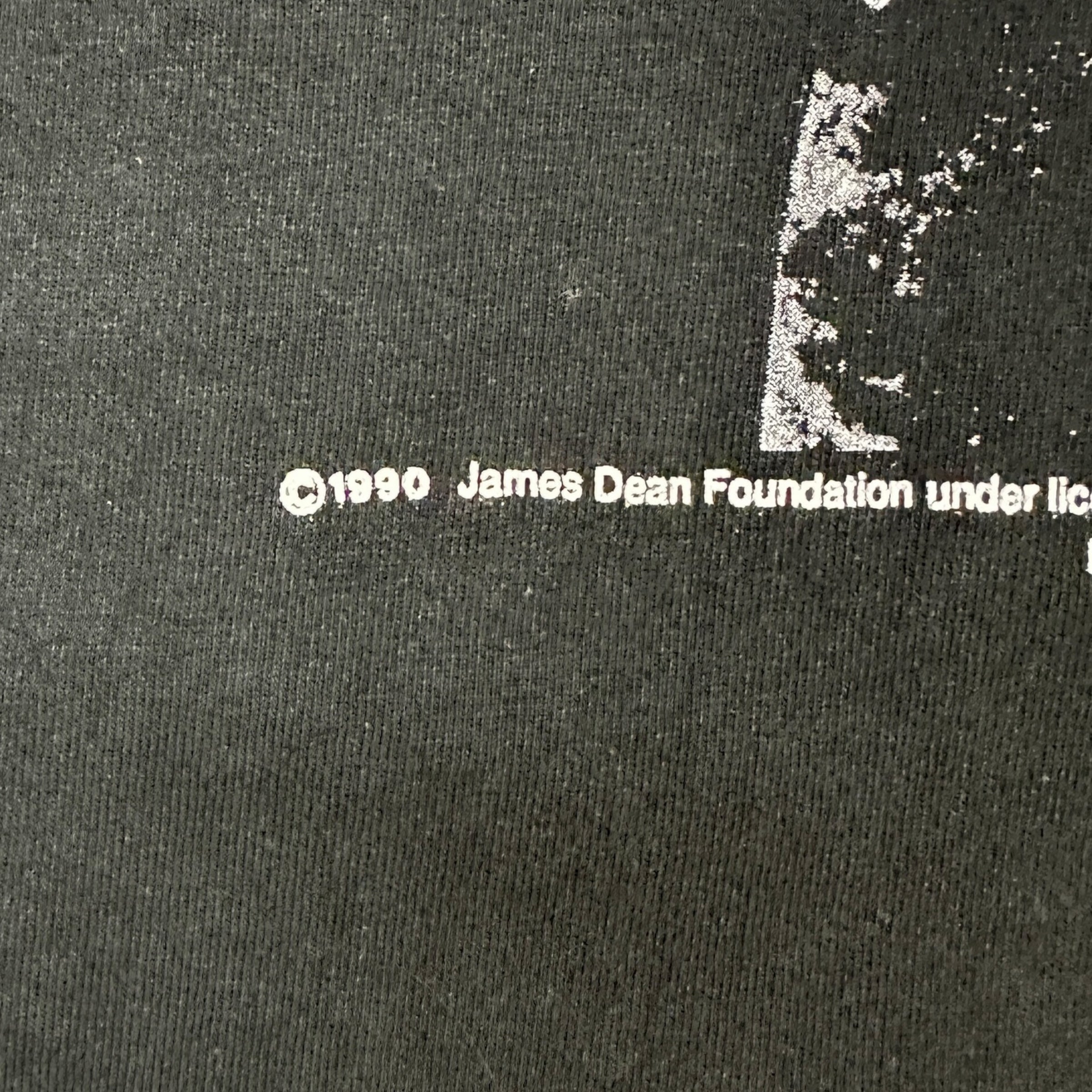 1990 James Dean Photo Tee Black