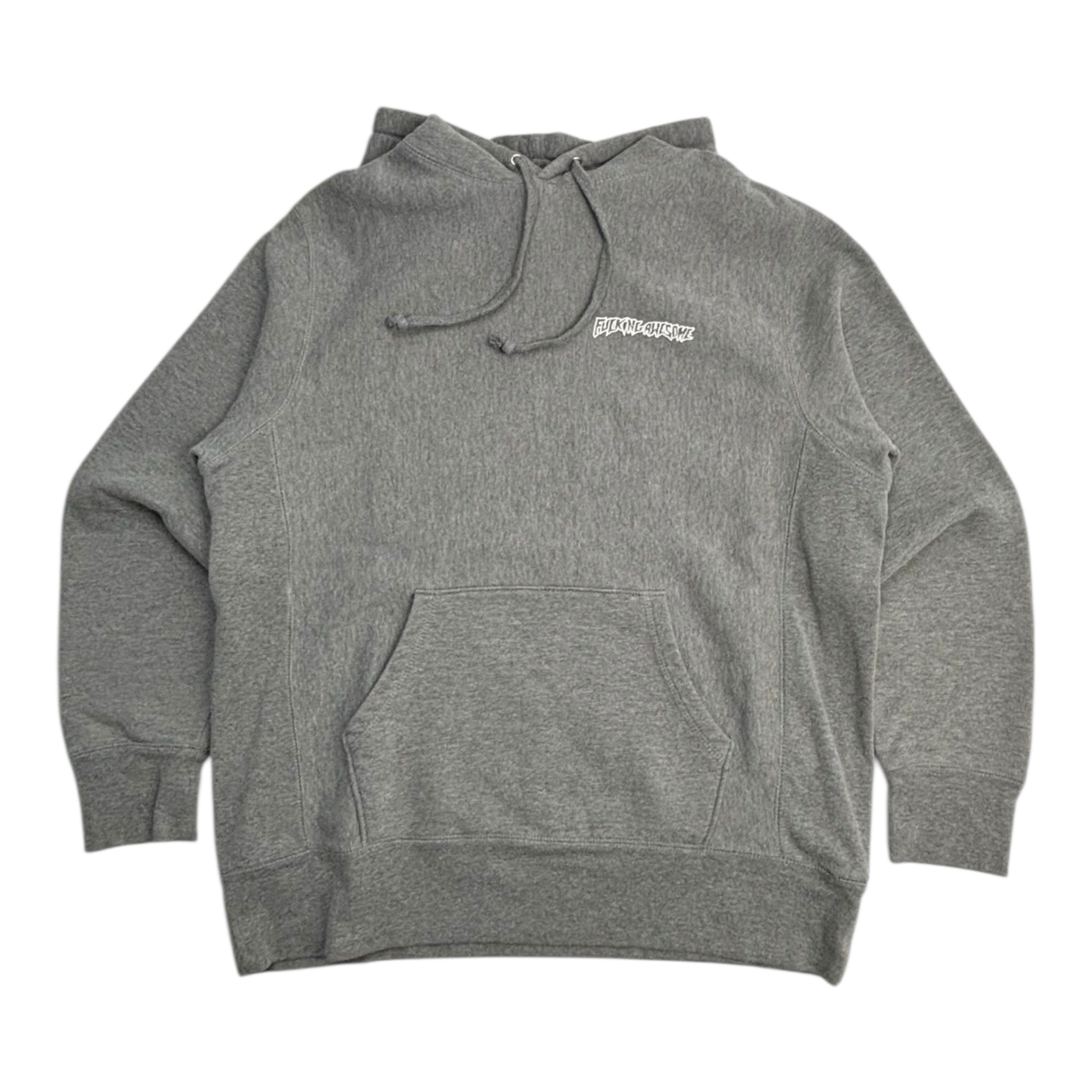 F*cking Awesome Ambulance Pullover Hoodie Grey