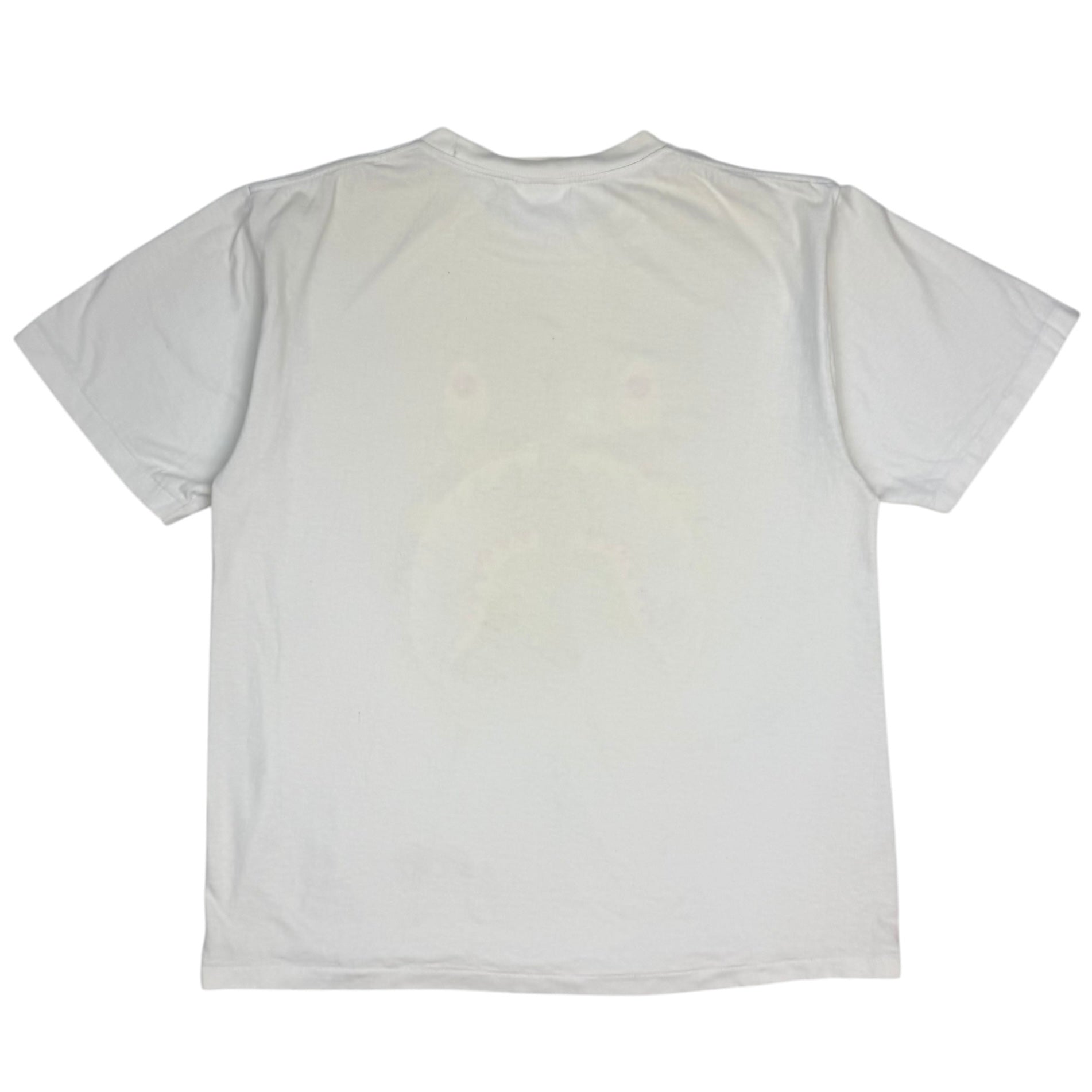 Bape Camo Zip Shark Tee White