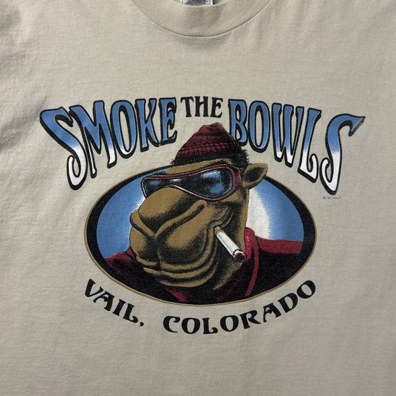1997 Smoke The Bowls Vail Colorado T-Shirt