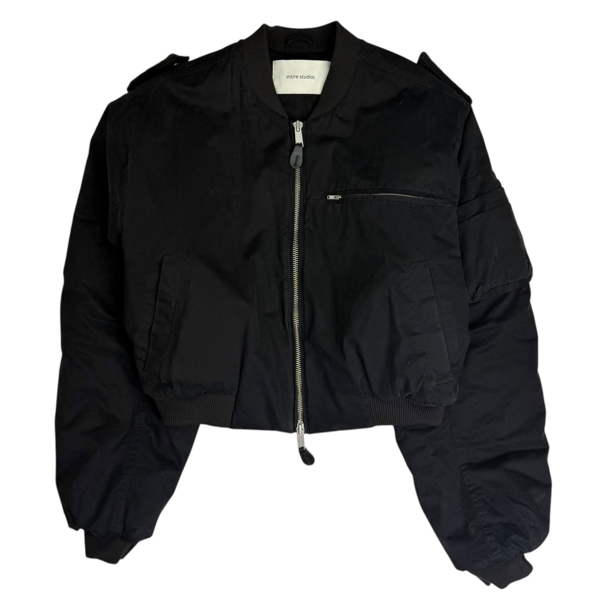 Entire Studios A-4 Bomber Jacket Black