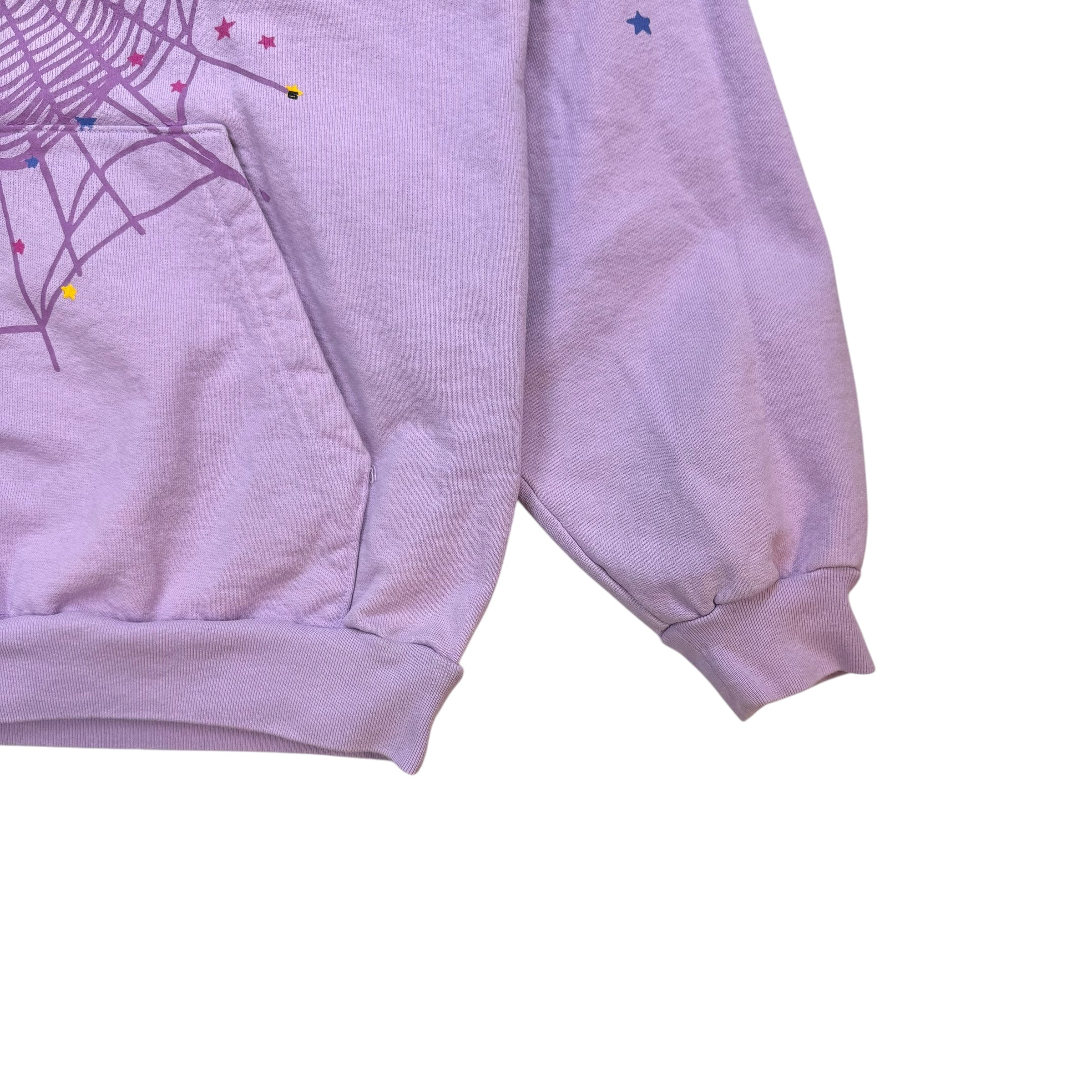 Sp5der Acai Hoodie Purple