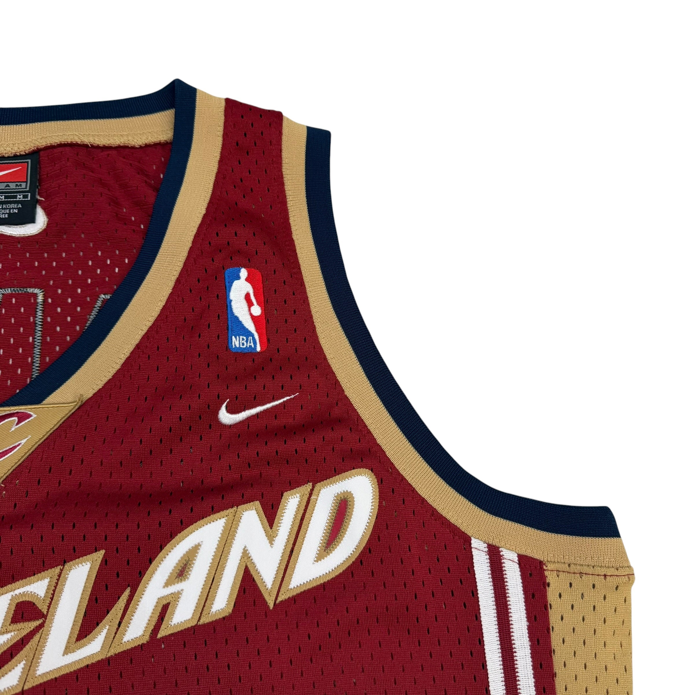 2003-04 Nike LeBron James Cleveland Cavaliers Jersey Red/Gold